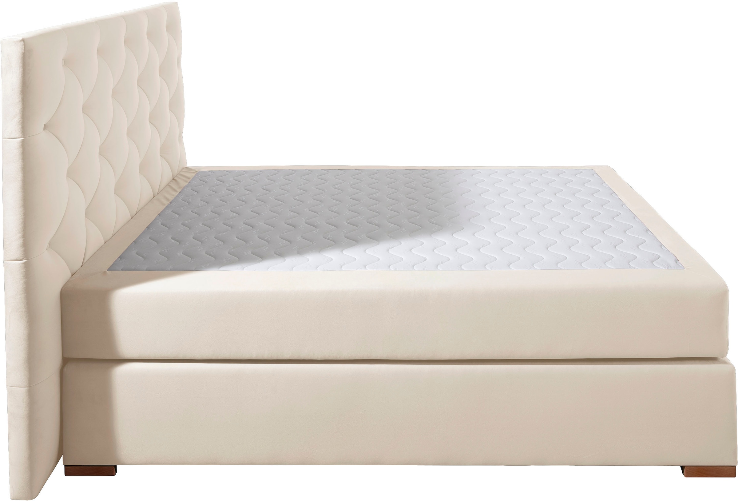 Home affaire Boxspringbett »Chalon, in verschiedenen Breiten«, inkl. Topper, wahlweise in H2, H3 oder H4 erhältlich