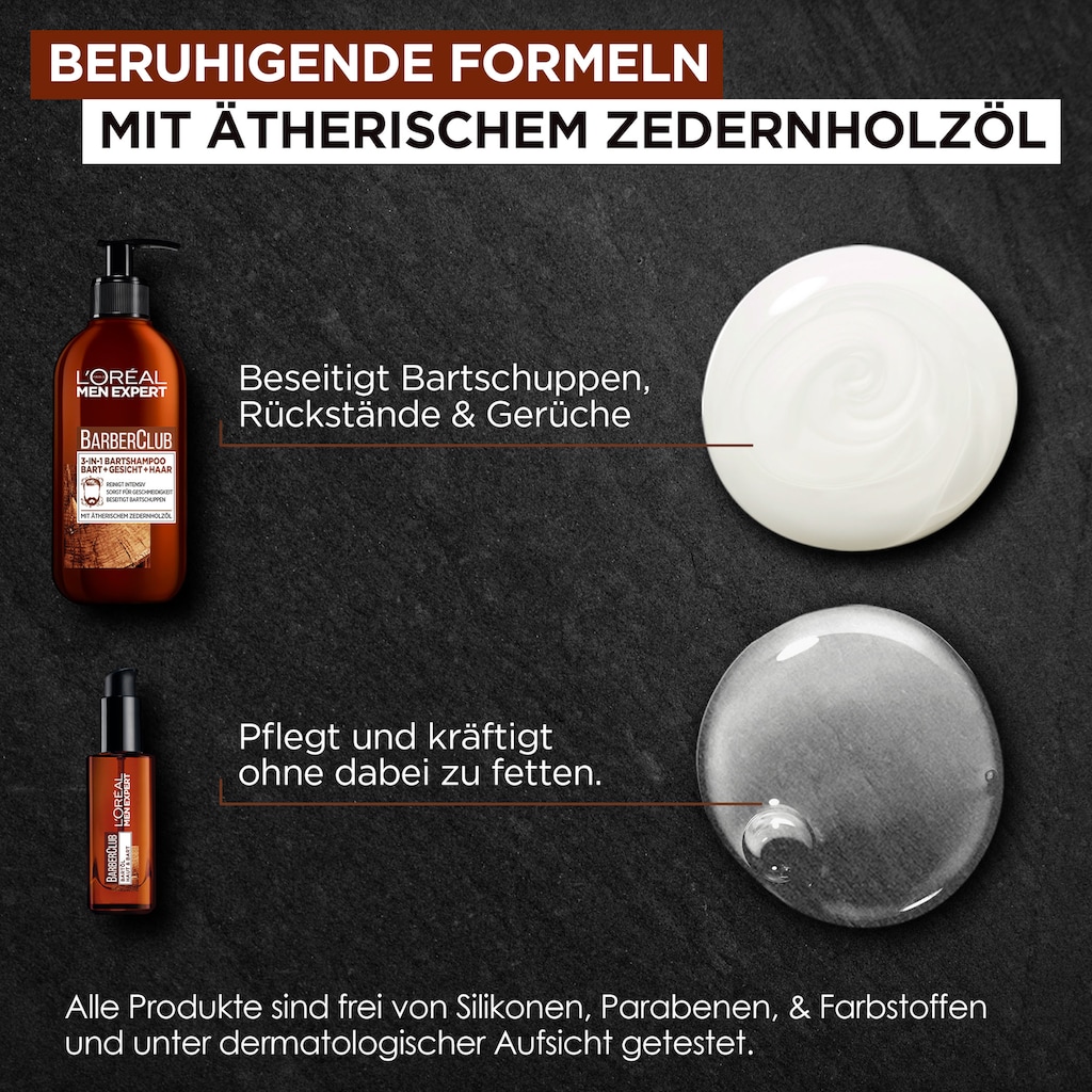 L'ORÉAL PARIS MEN EXPERT Bartpflege-Set »Barber Box«, (2 tlg.)