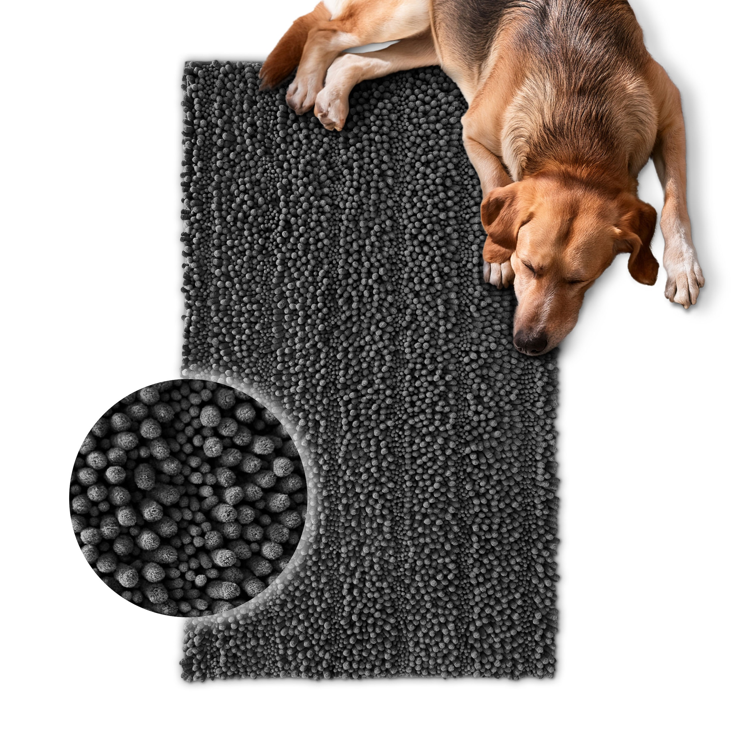 Wecon home Teppich »Cooper« rechteckig 22 mm Höhe Haustierteppich, rutschfest, waschbar, weicher Chenille Teppich