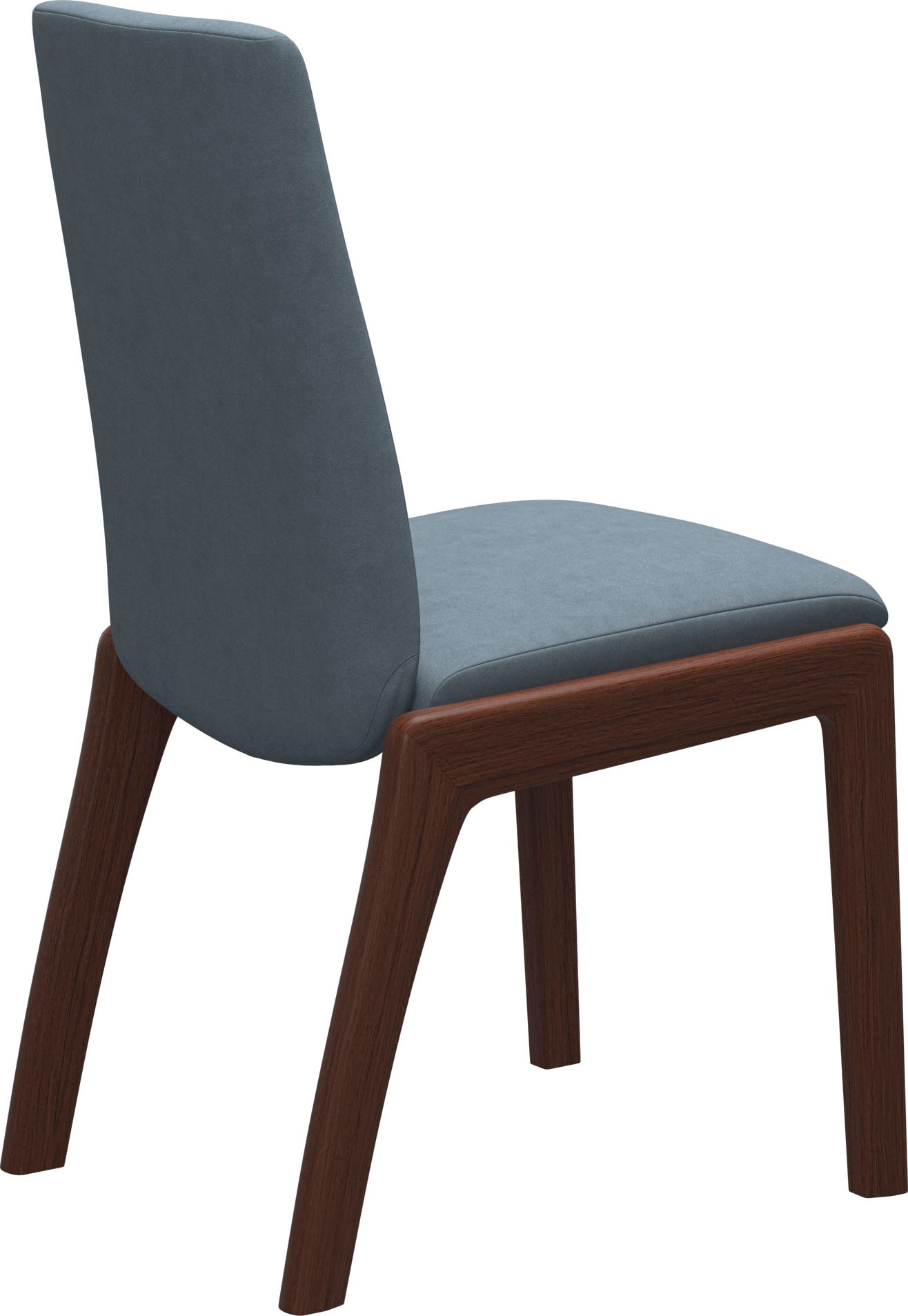 Stressless® Polsterstuhl »Laurel«, Microfaser DINAMICA, Low Back, Größe M, mit abgerundeten Beinen in Walnuss