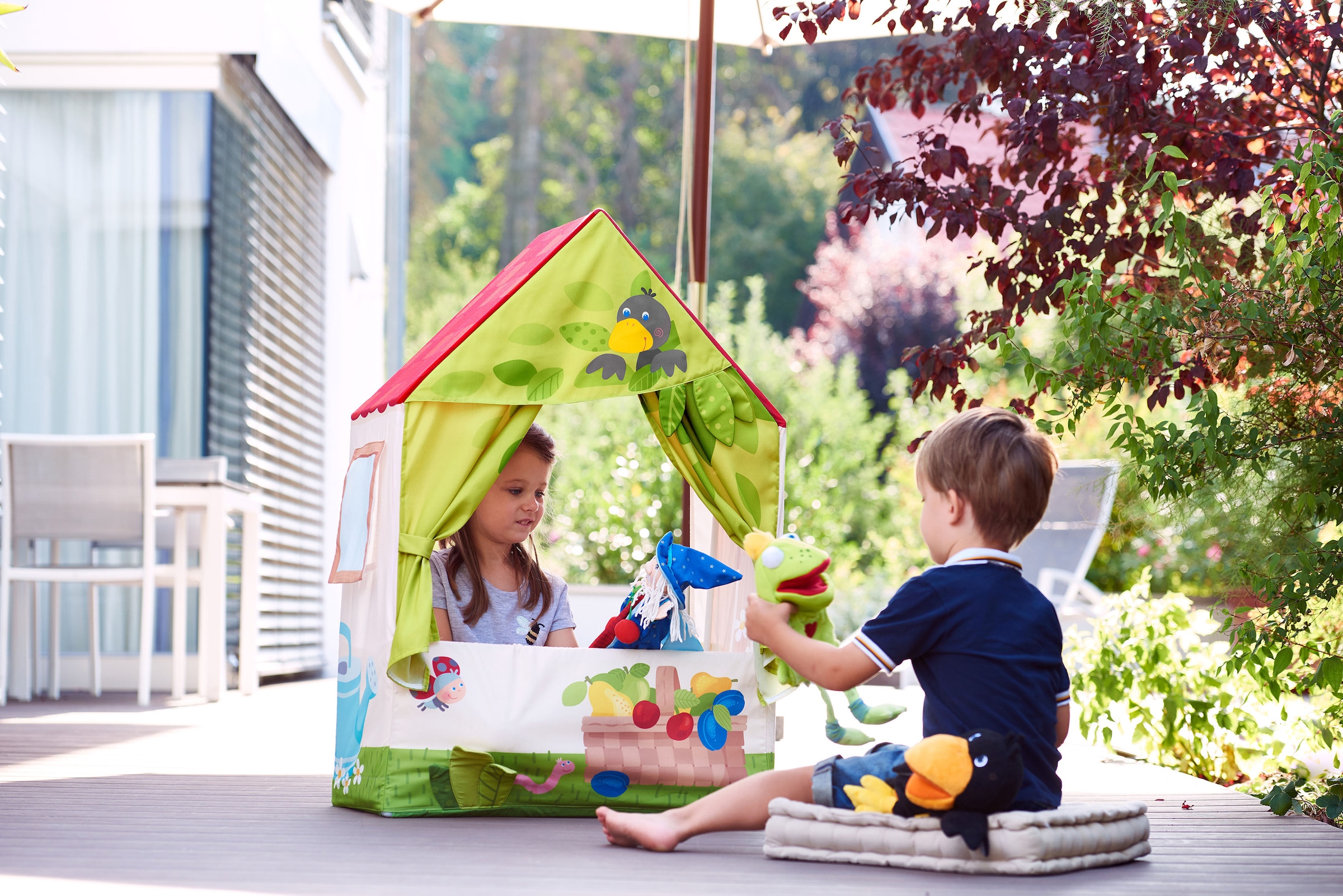 Haba Puppentheater »Obstgarten«