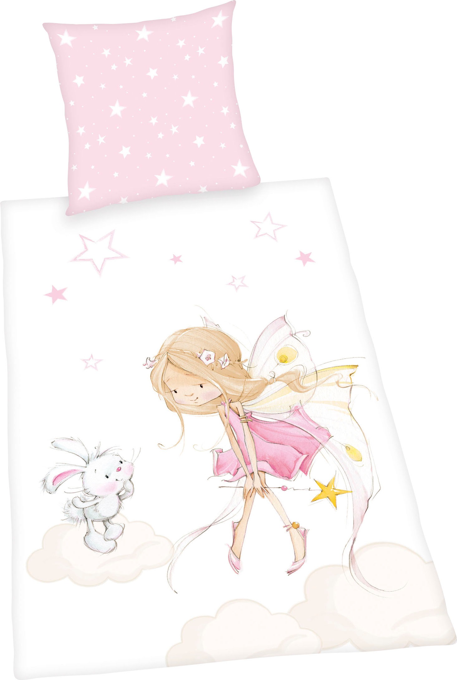 Baby Best Babybettwäsche »Little Fairy«, mit niedlichem Feen-Motiv günstig online kaufen
