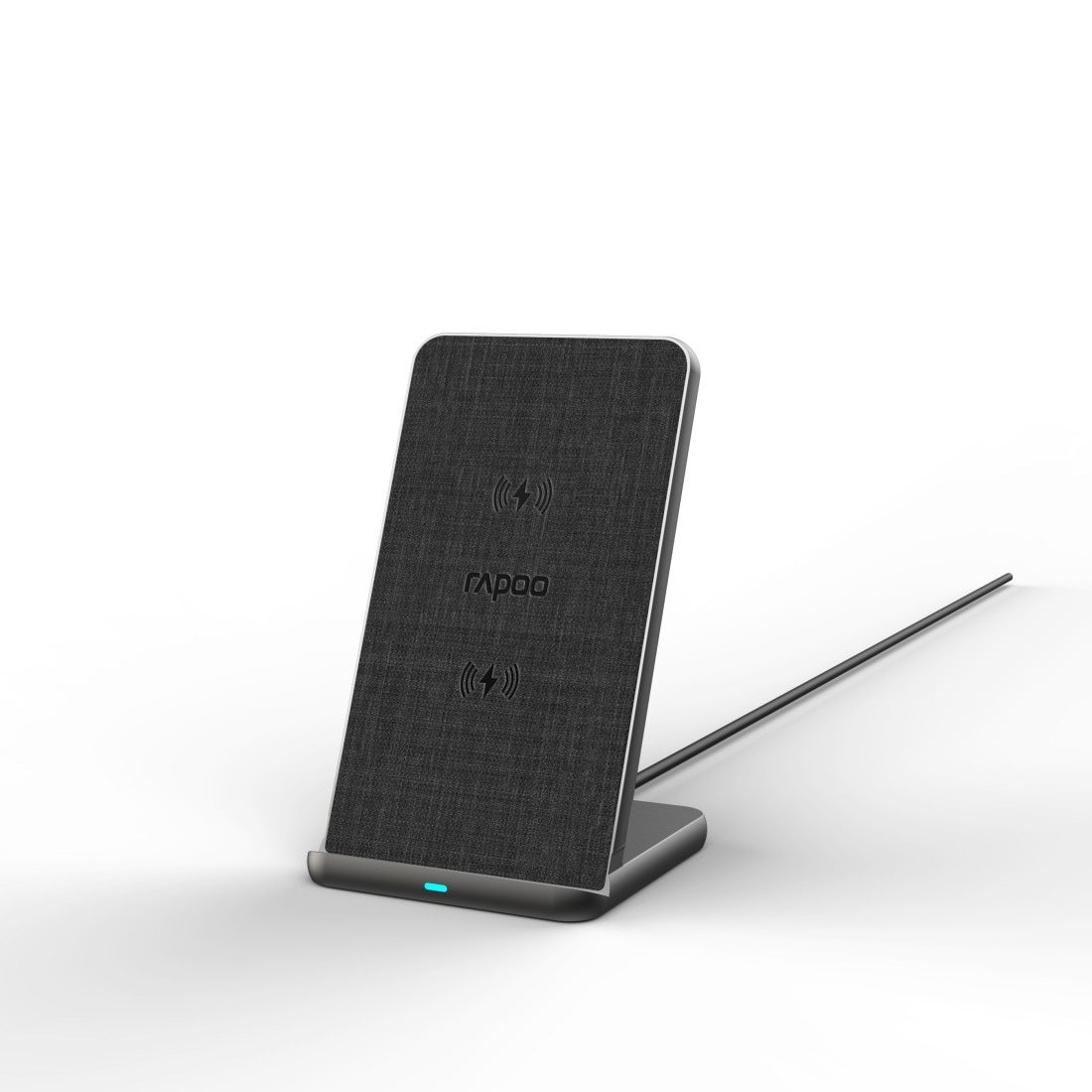Rapoo Wireless Charger »XC360 Kabelloser Qi-Ladestand, 15W, grau«