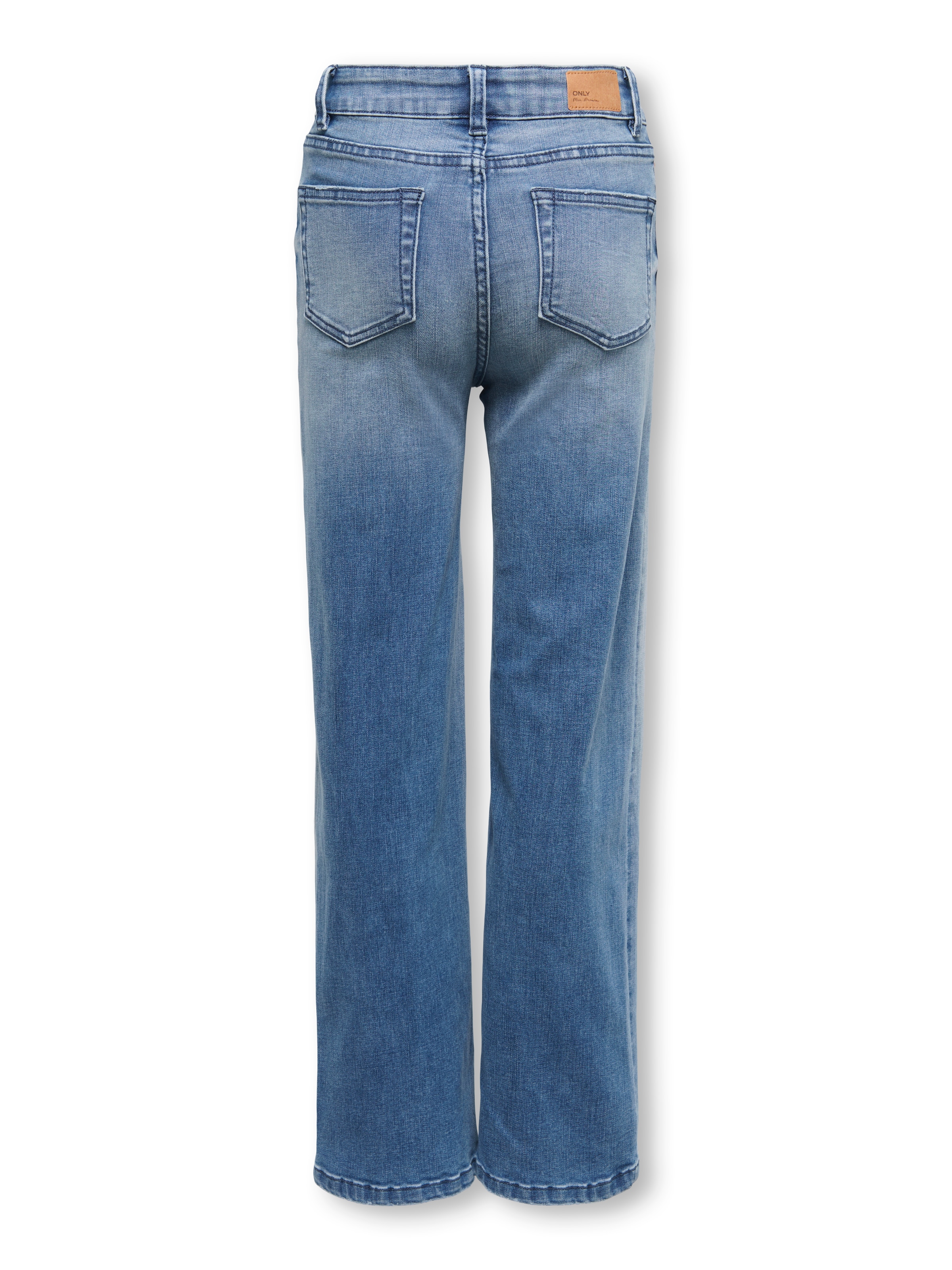 KIDS ONLY High-waist-Jeans »KOGJUICY-WAUW HW WIDE DNM GUA113 NOOS« Materialmix, high waist, wide fit