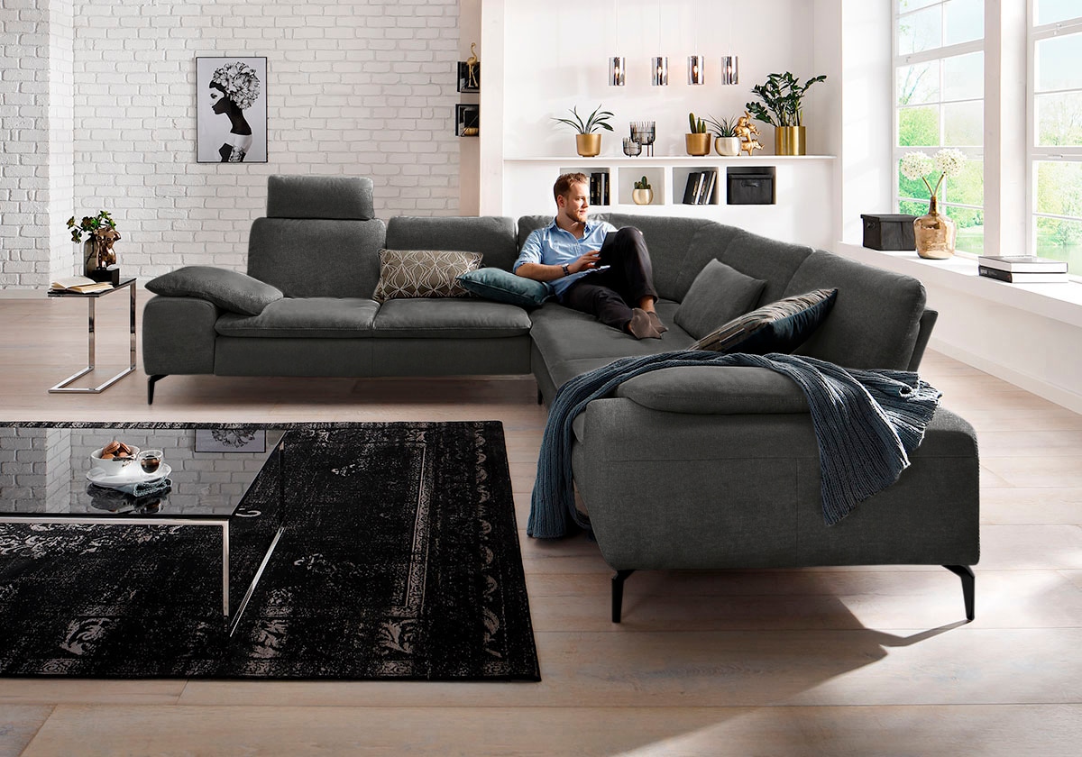 W.SCHILLIG Ecksofa »valentinoo, Designsofa, elegant und bequem, L-Form« mit günstig online kaufen