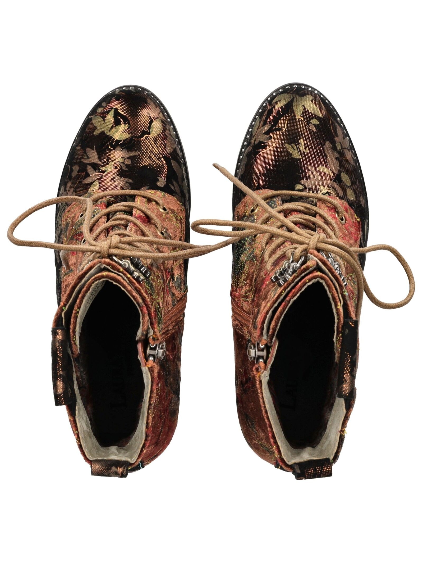 LAURA VITA High-Heel-Stiefelette »LAURA VITA Stiefelette Veloursleder/Textil«