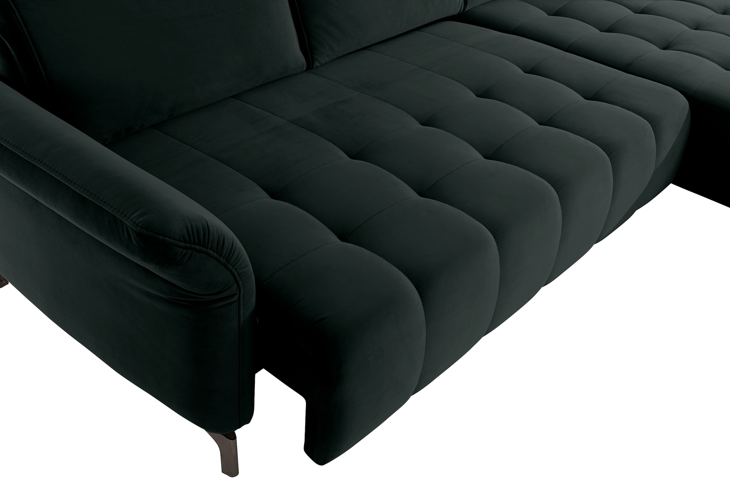 INOSIGN Ecksofa »Fresh L-Form«, Federkern, wahlweise Kopfteilverstellung und motorischer Vorziehsitz