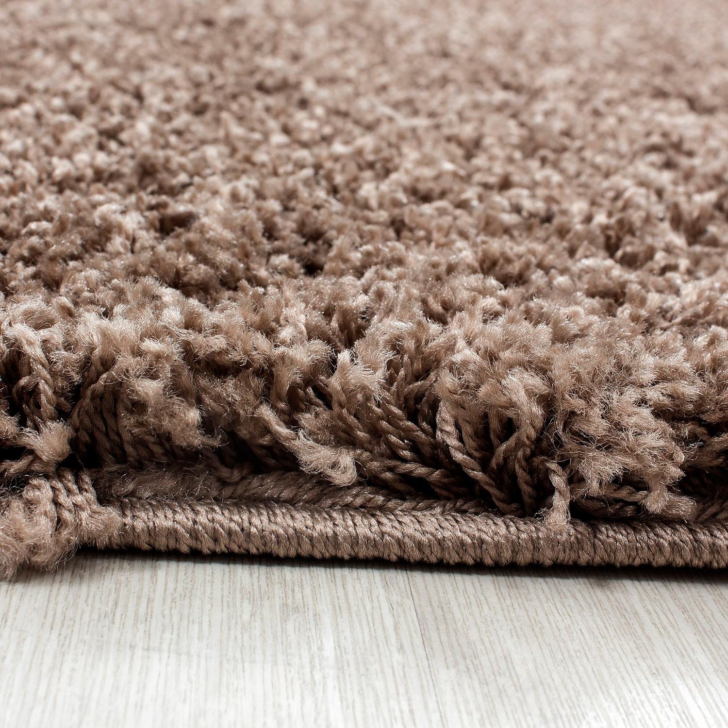 3. Bild von Ayyildiz Teppiche Hochflor-Teppich »Life Shaggy 1500«, rund, Wohnzimmer, Langflor, Schlafzimmer, große Farbauswahl