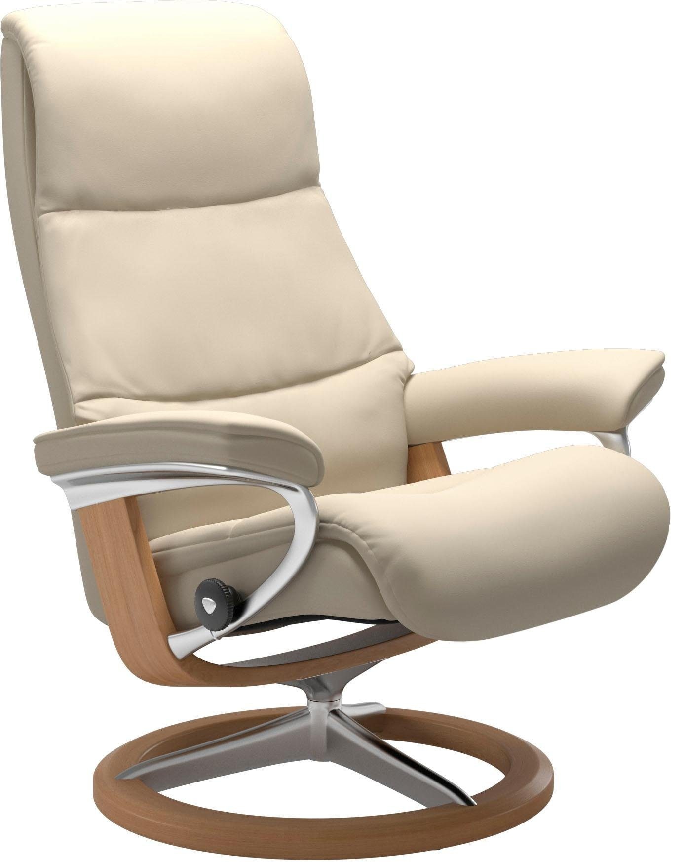 Stressless "View" mit Signature Base, Größe M,Gestell Eiche günstig online kaufen