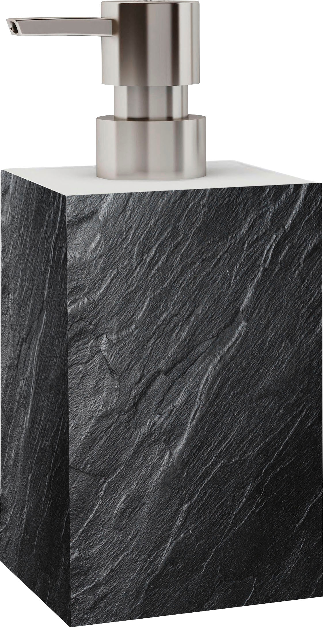 Sanilo Badaccessoire-Set »Granit«, 2-teiliges Set aus Seifenspender und WC-Bürste