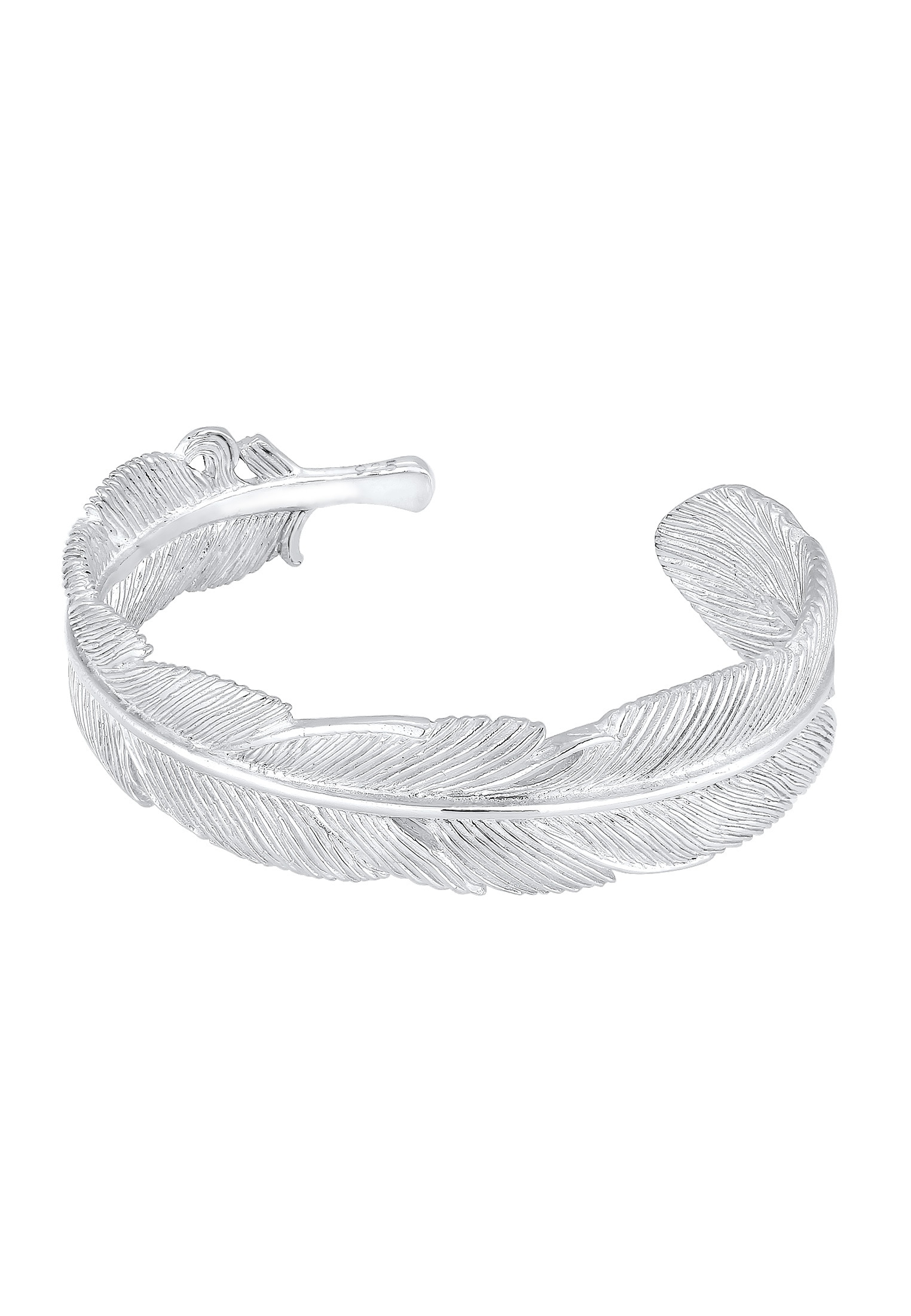 Elli Premium Armreif »Armspange Feder 925 Sterling Silber«