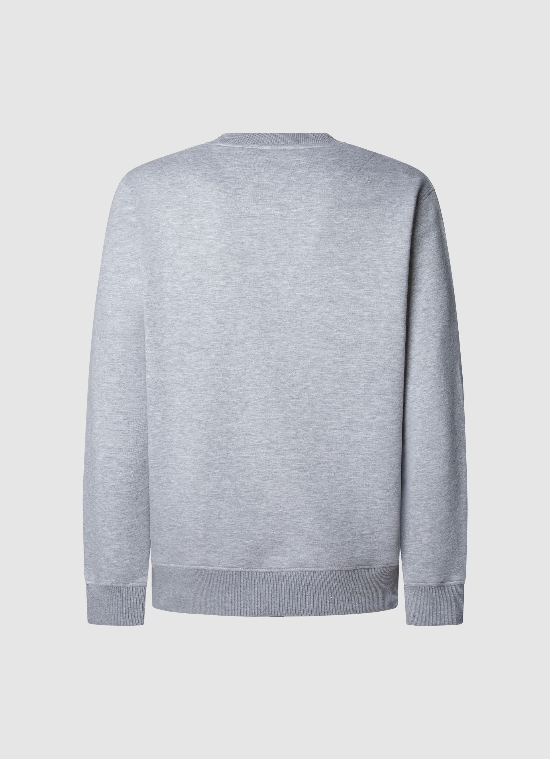 Pepe Jeans Sweatshirt »MACBETH MELANGE CREW« Rundhalsausschnitt, Logo