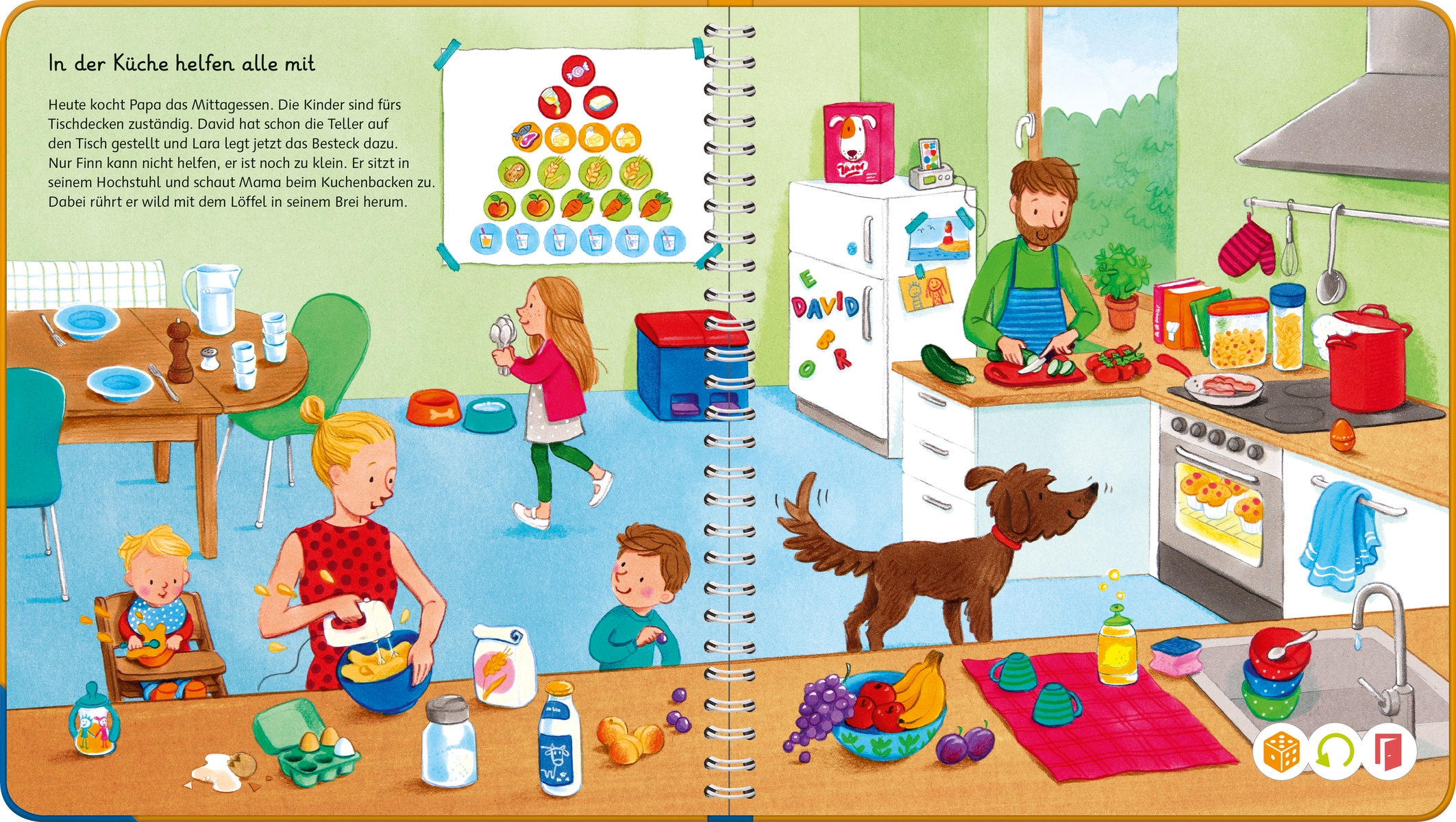 Ravensburger Buch »tiptoi® Mein Wörter-Bilderbuch Unser Zuhause«, Made in Europe