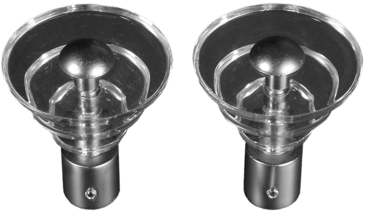 Liedeco Gardinenstangen-Endstück »Luna« für Gardinenstangen Ø 16 mm günstig online kaufen