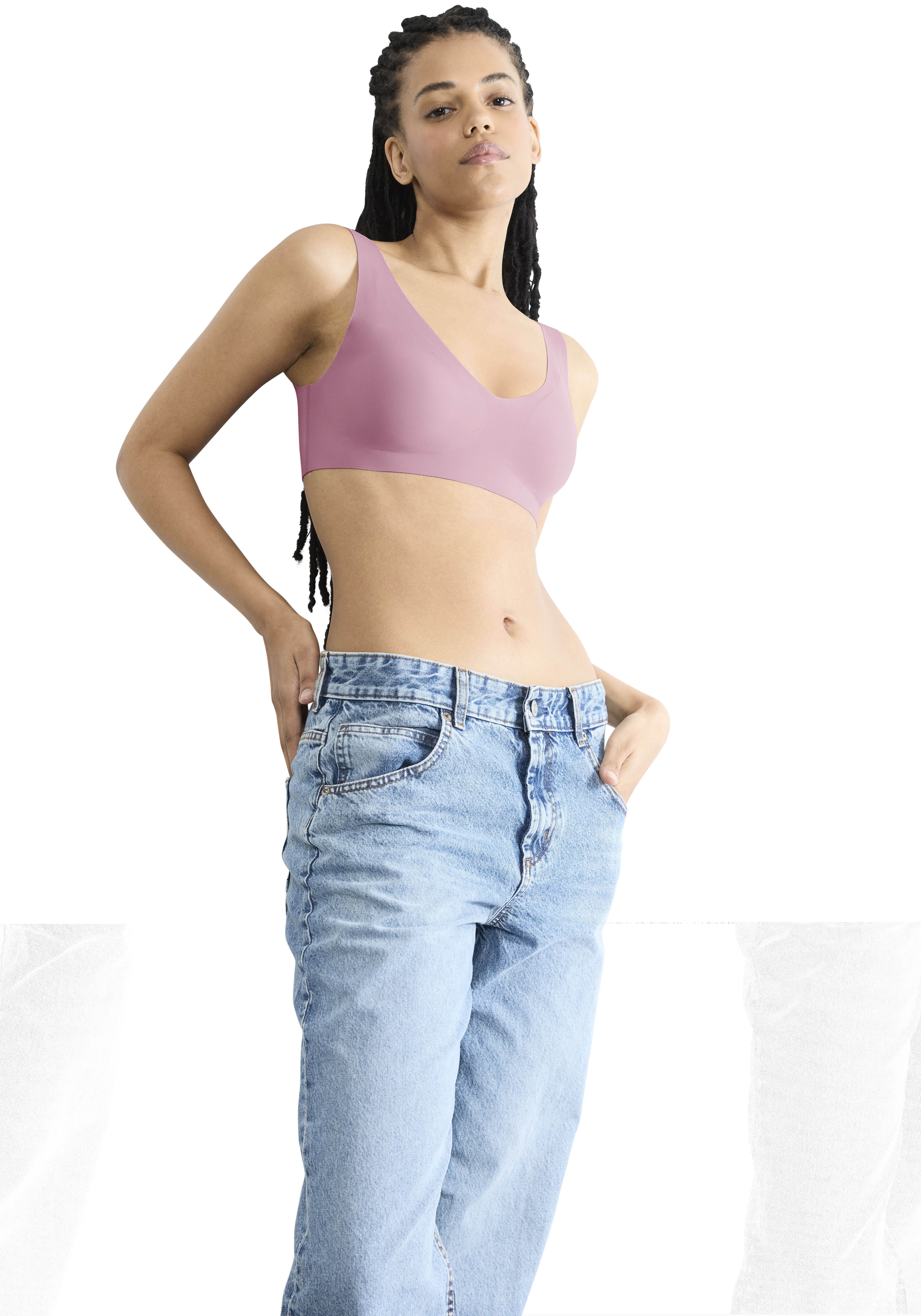 sloggi Bustier »ZERO Feel 2.0 Bralette«, nahtlos und unsichtbar