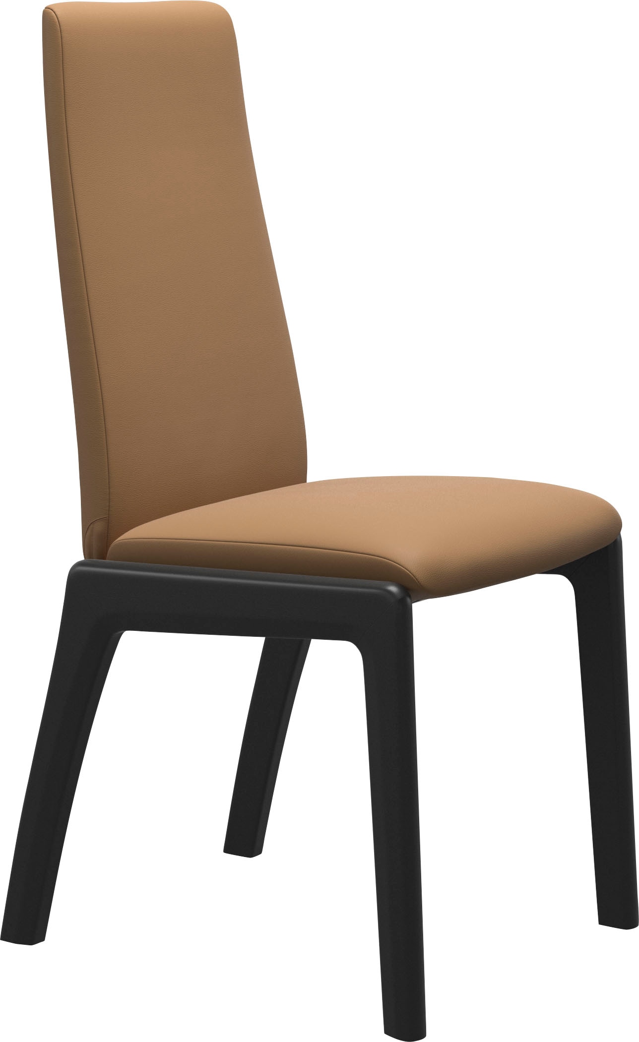 Stressless® Polsterstuhl »Laurel«, Leder PALOMA, Low Back, Größe L, mit abgerundeten Beinen in Schwarz