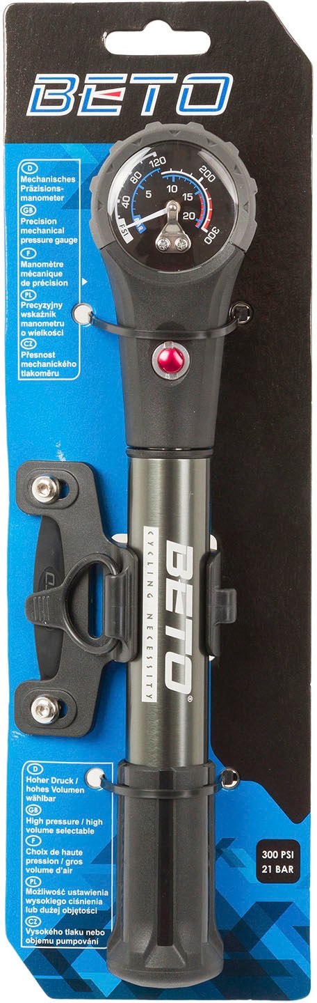 Beto Fahrradpumpe »DUAL FUNCTION 2 IN 1«