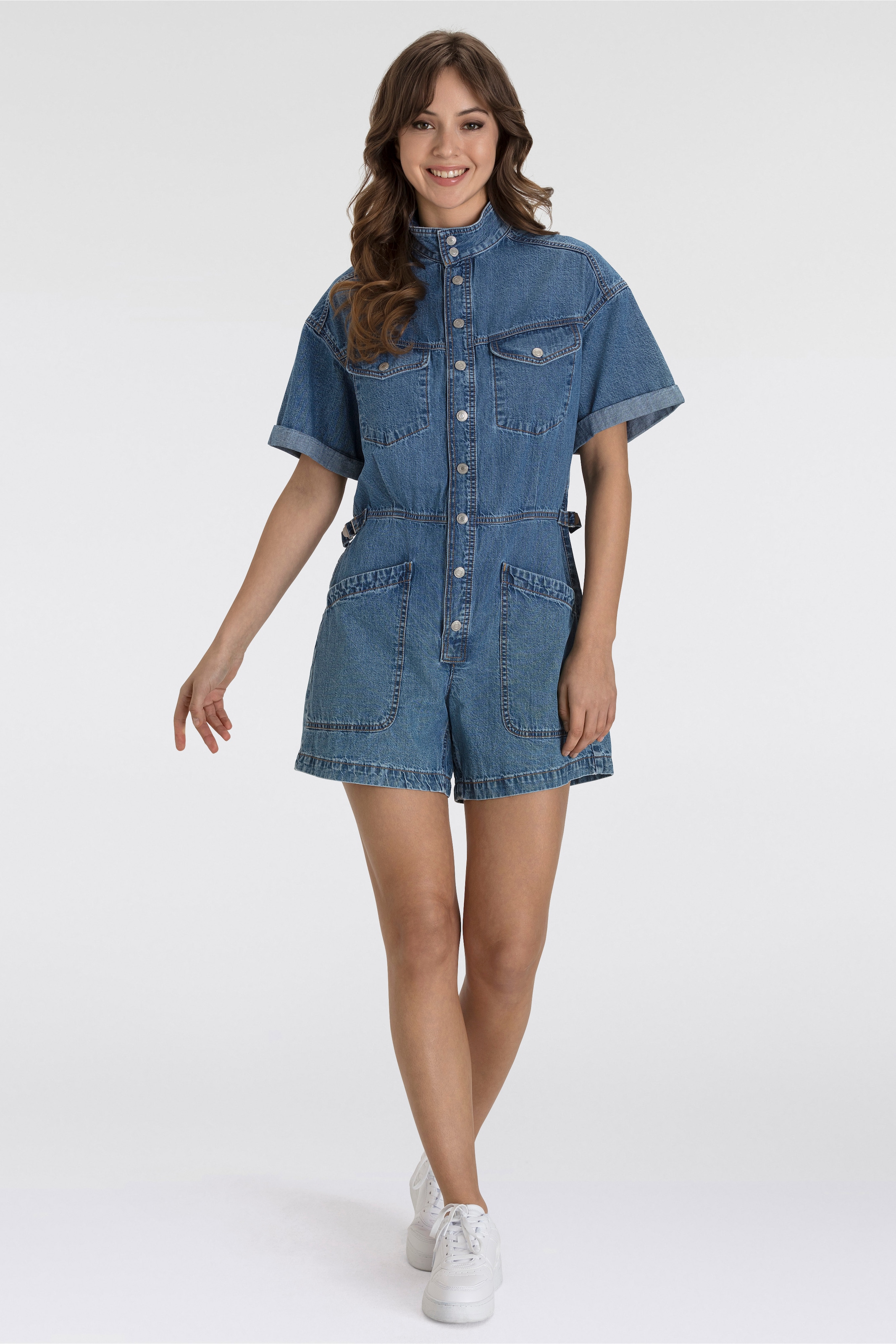 Levi's® Kurzoverall »SS SURPLUS ROMPER«, im Jeans-Look