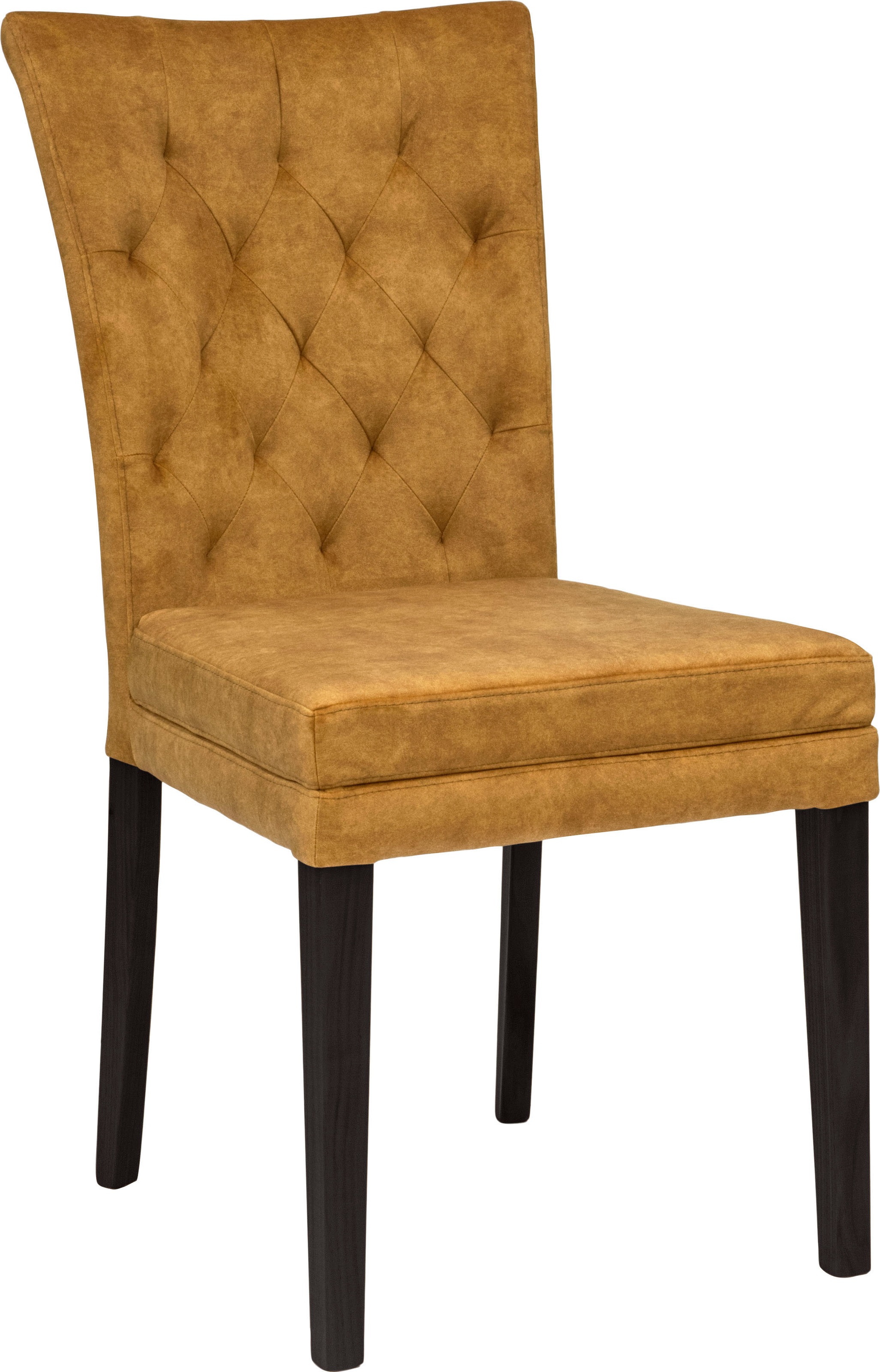 Home affaire 4-Fußstuhl »Colorado« (Set) 2 Stk.Beine aus Buche, wengefarben günstig online kaufen