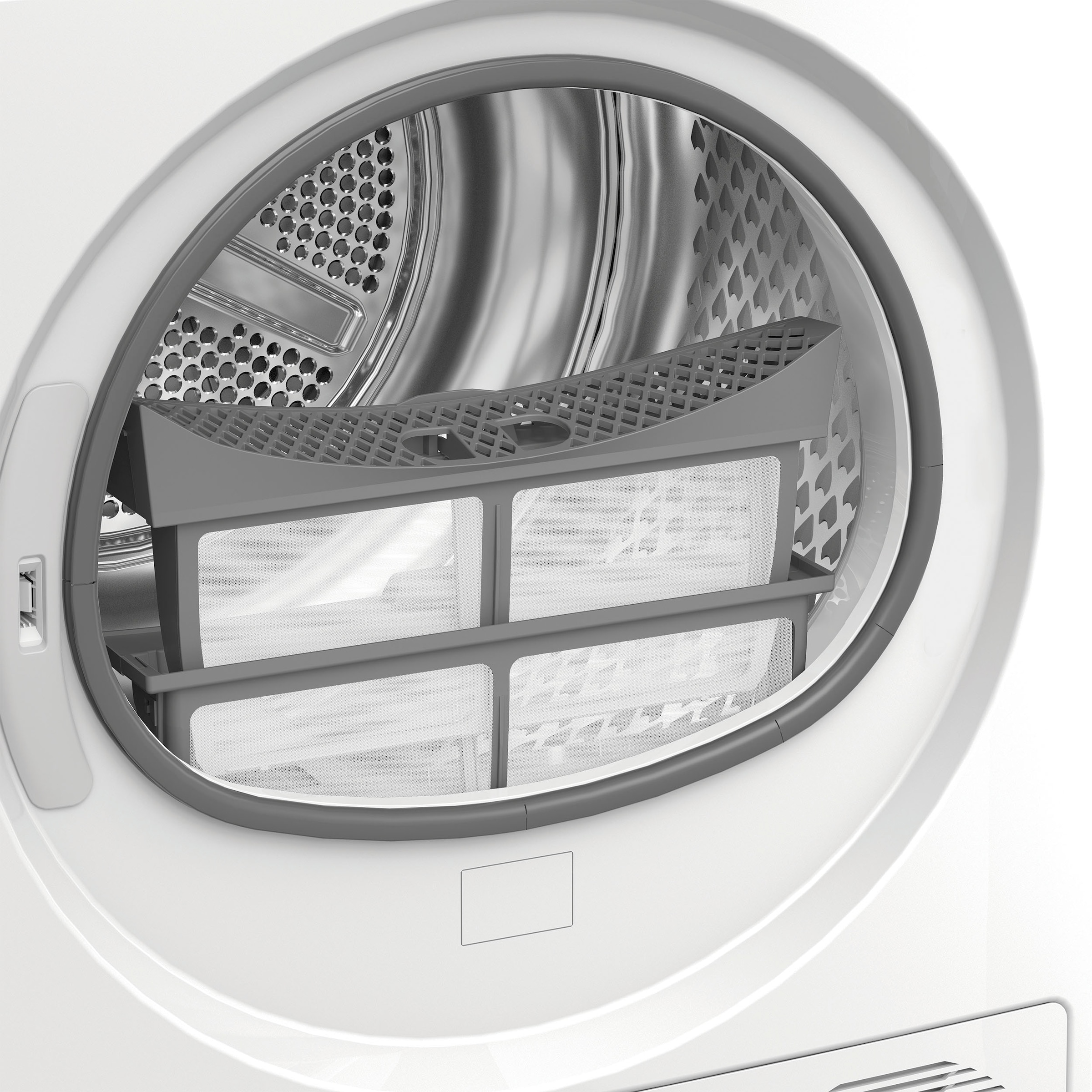 BAUKNECHT Wärmepumpentrockner »BT 95C WBS«, 9 kg, IronEase - Bügelfrei auf Knopfdruck, Silent Spin - leises Trocknen