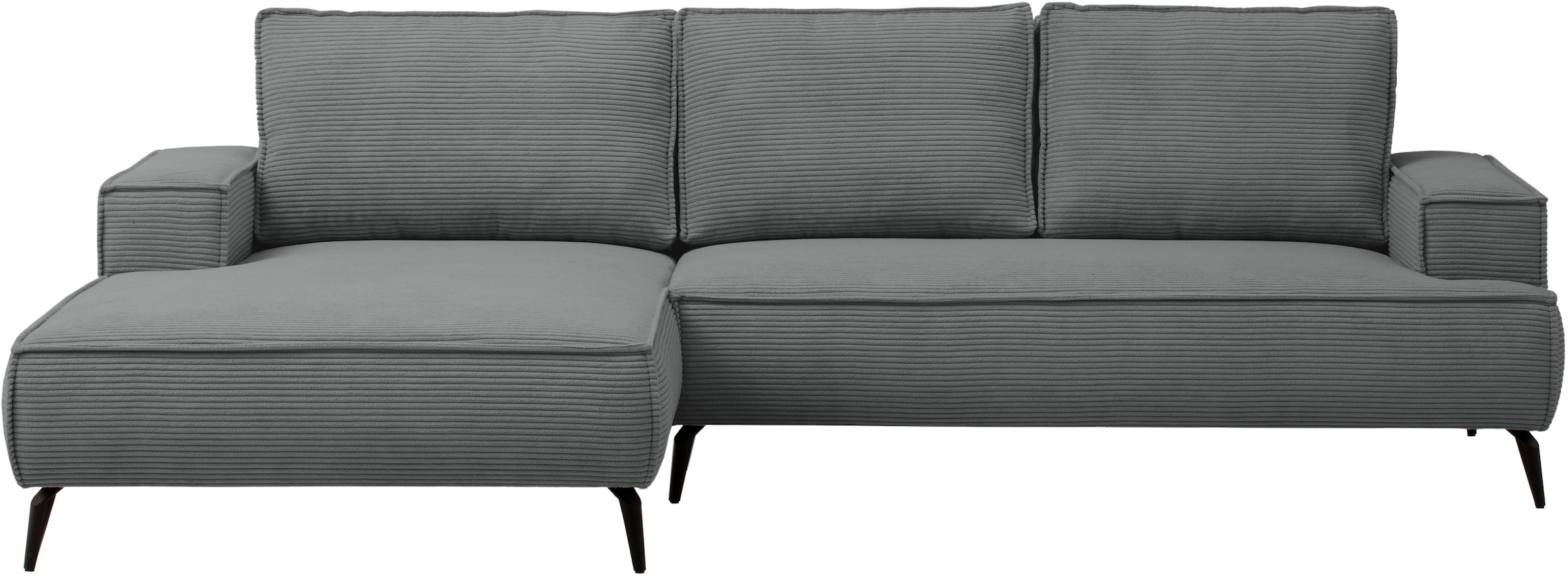 Home affaire Ecksofa »TVINNU, L-Form, 275cm, in Cord und Leinenoptik« wahlw günstig online kaufen