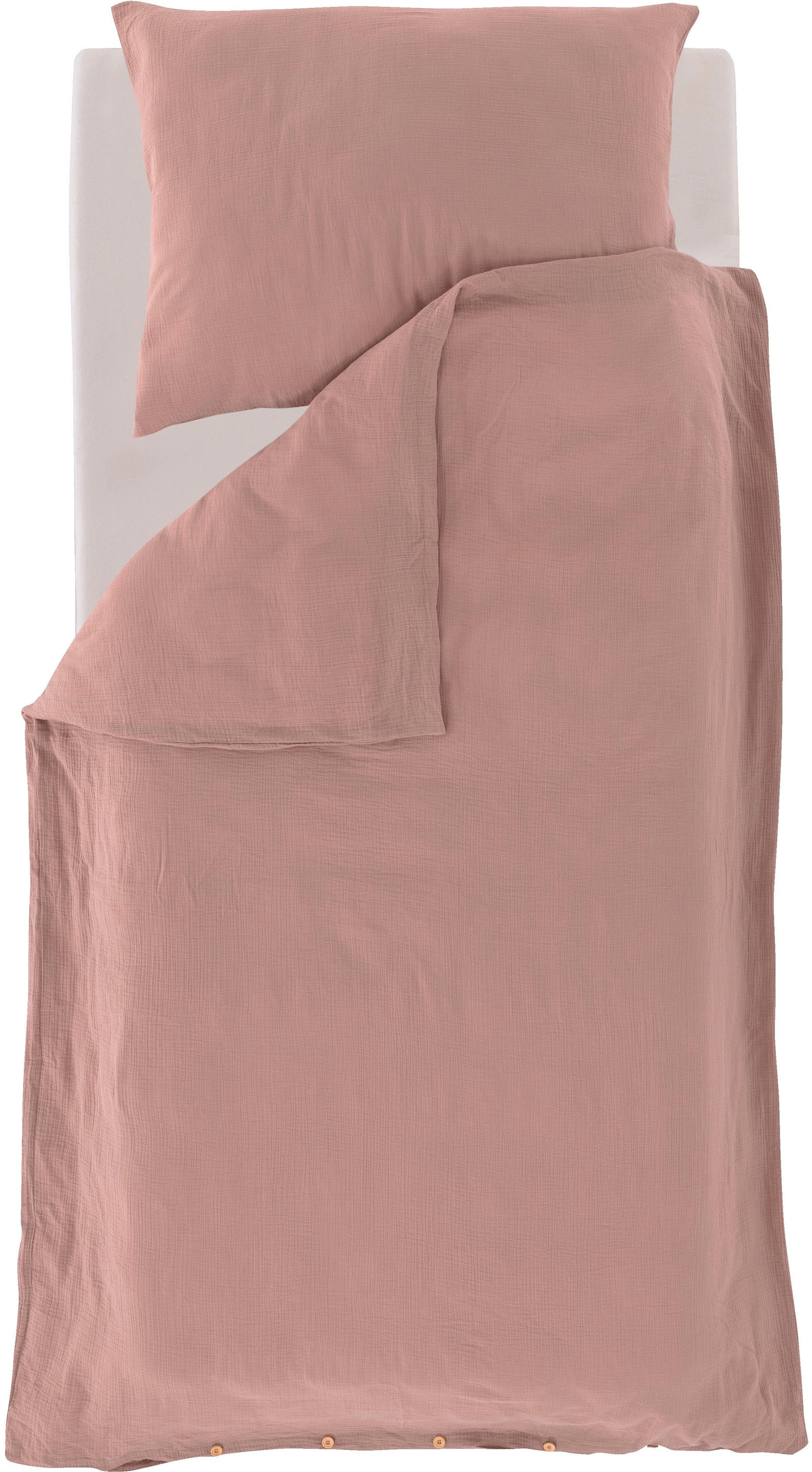 Träumeland Kinderbettwäsche »Bio-Baumwolle« 2 Stk. tlg. GOTS zertifiziert - günstig online kaufen