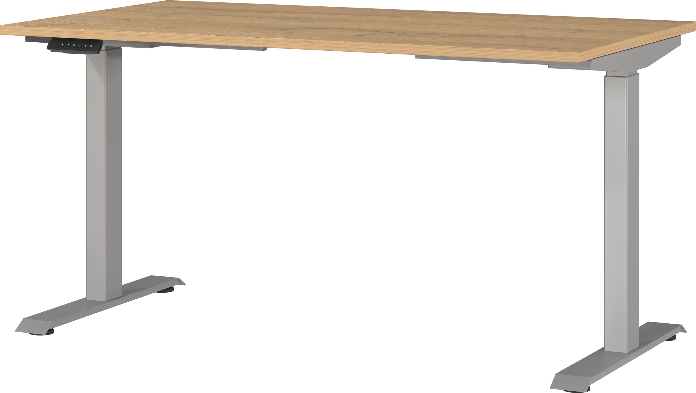 GERMANIA Schreibtisch »Jet, elektrisch höhenverstellbar«, moderne Farbvariationen, Breite 120/140/160/180 cm, Made in Germany
