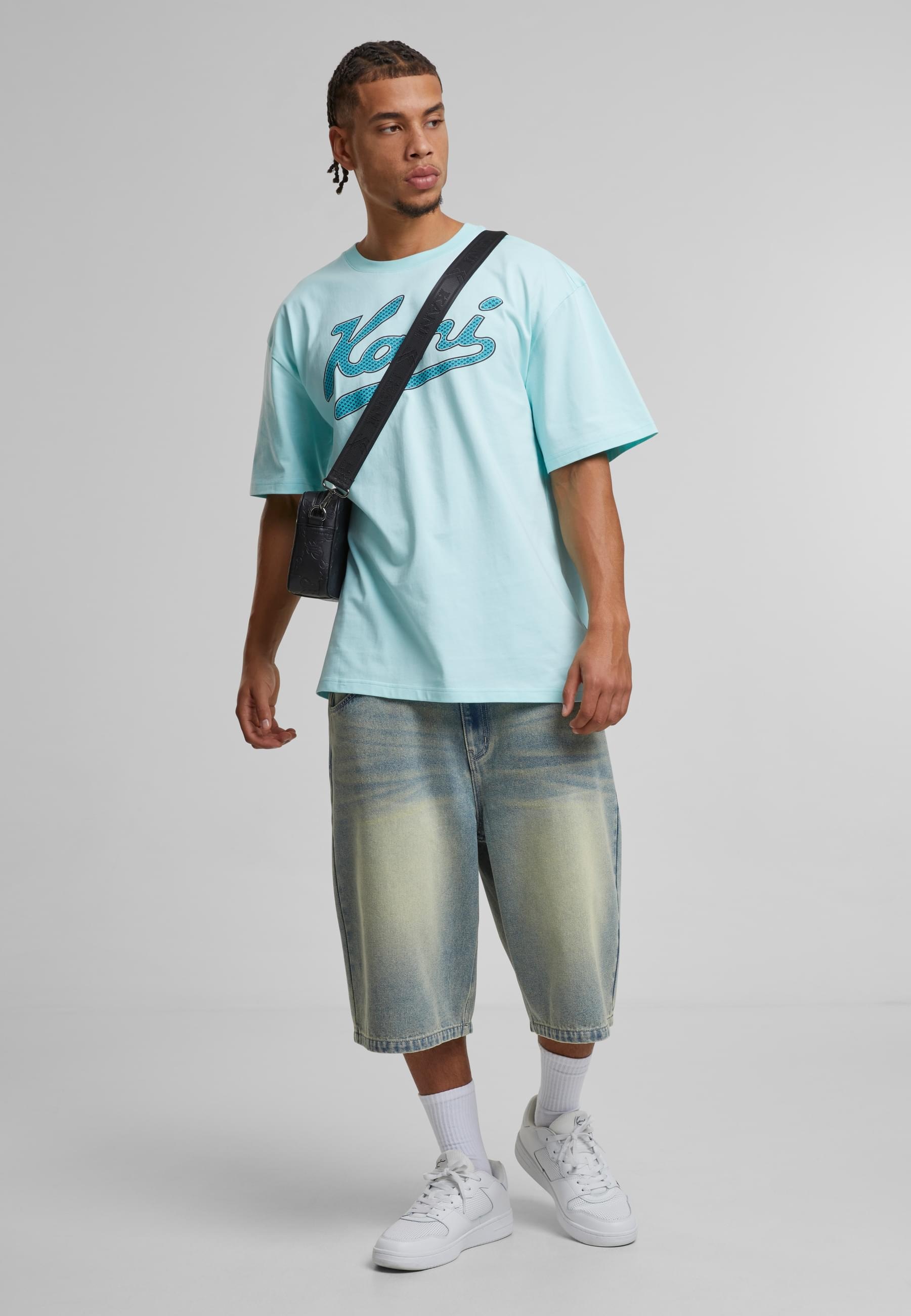 Karl Kani T-Shirt »Karl Kani Varsity Palm Print T-Shirt« 1 Stk.