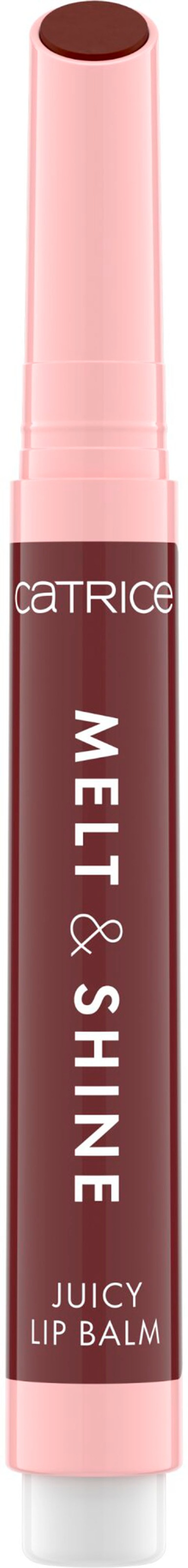 Catrice Lippenbalsam »Melt & Shine Juicy Lip Balm«, mit weicher Textur