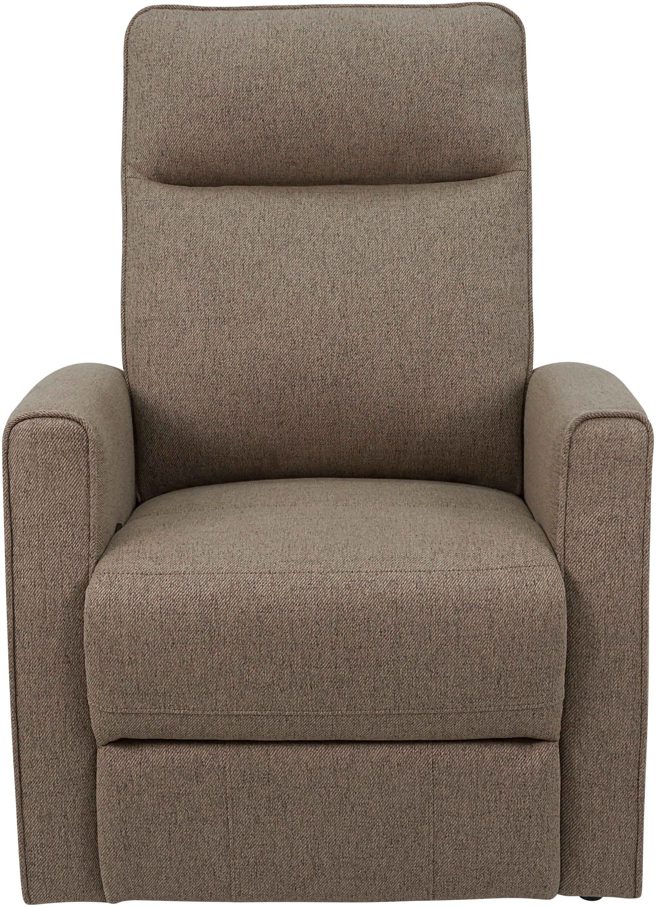 INOSIGN Relaxsessel »KAYLI mit Schaukel-, Dreh und Liegefunktion, Webstoff, Federkern«, Lesesessel, TV-Sessel mit Reclinerfunktion, 360° drehbar