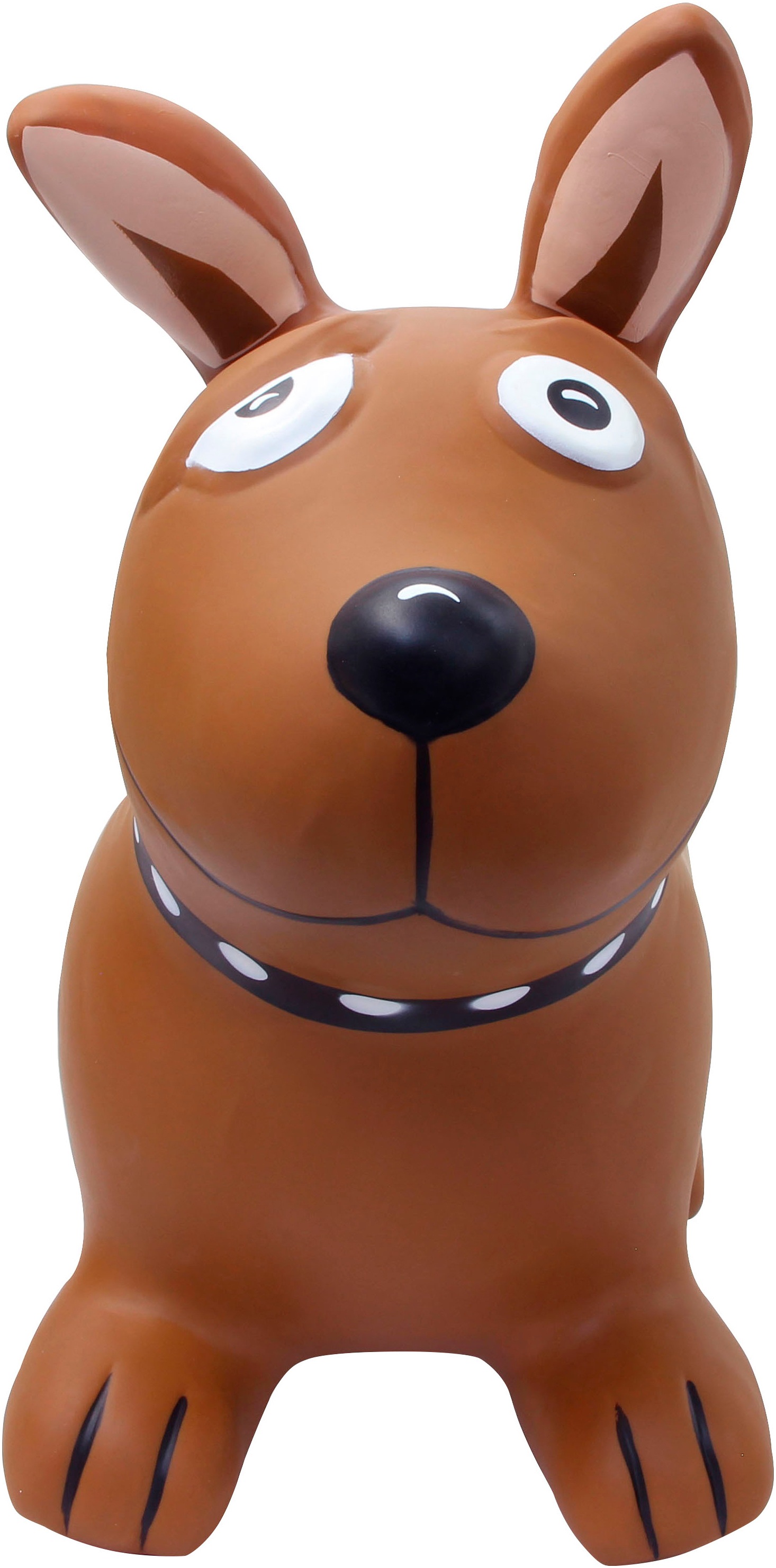 Jamara Hüpftier »Hund, braun«, inkl. Luftpumpe