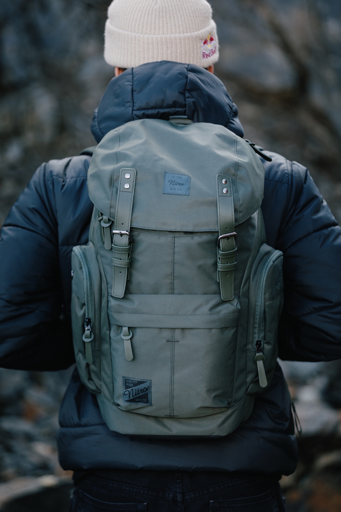 NITRO Freizeitrucksack »Daypacker«, mit Laptopfach, Schulrucksack, Wanderrucksack oder Streetpack