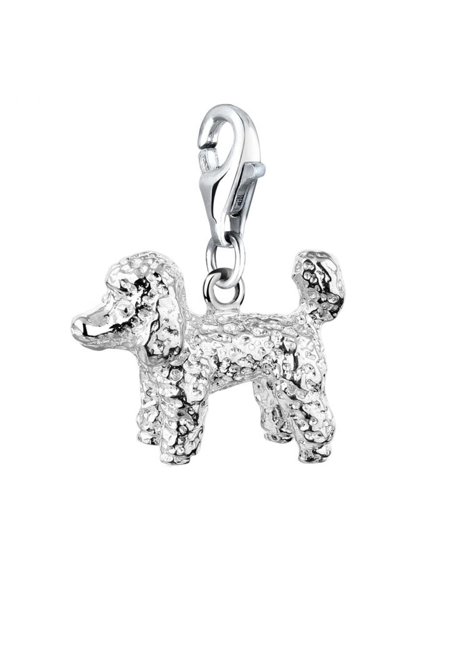 Nenalina Charm-Einhänger »Pudel Hund Dog Anhänger 925 Silber«