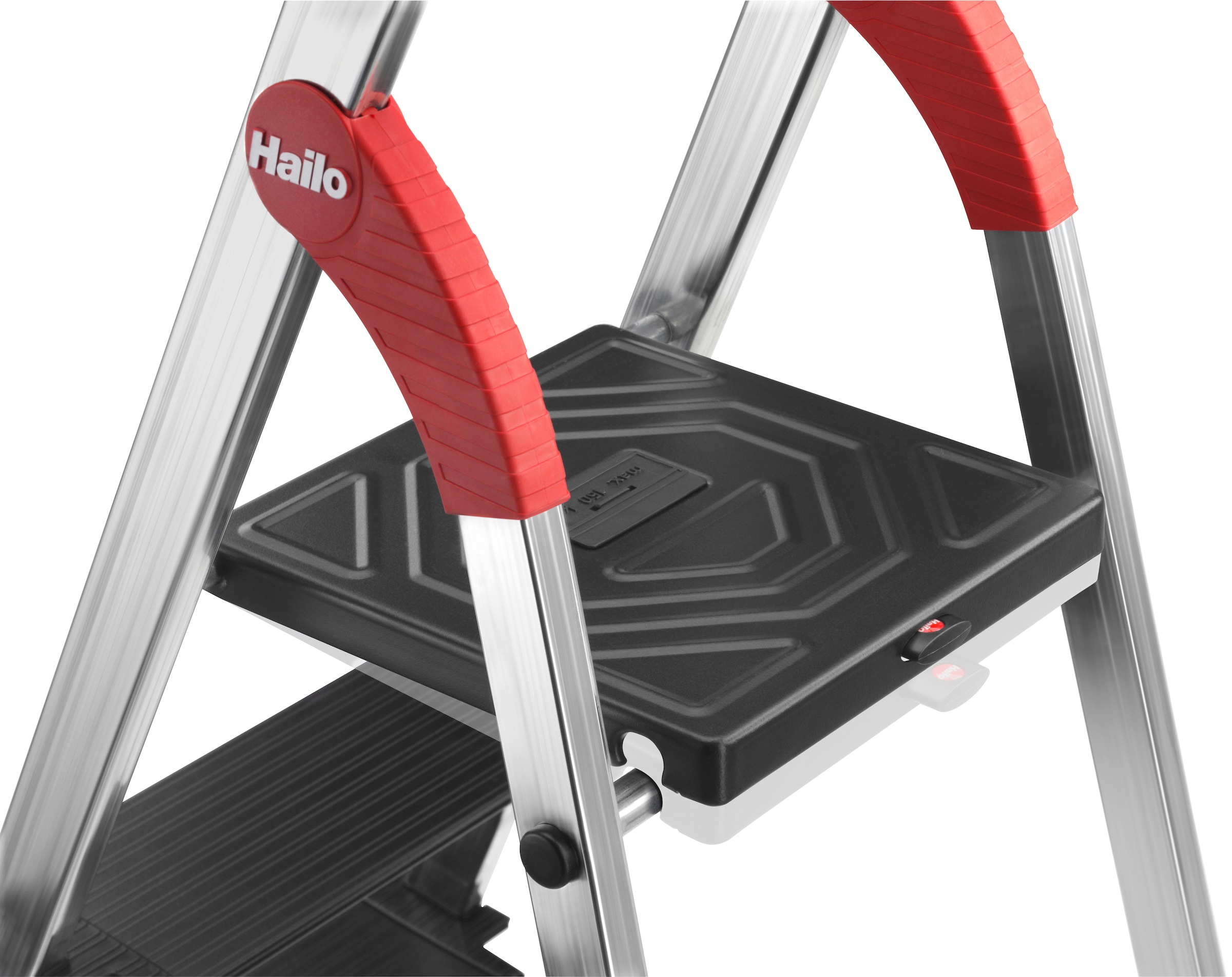 Hailo Stehleiter »L100 TopLine«, Alu-Sicherheits-Stehleiter 5 Stufen