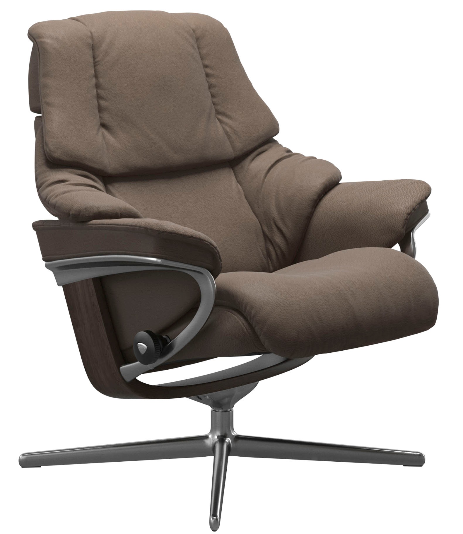 Stressless® Relaxsessel »Reno«, mit Cross Base, Größe S, M & L, Holzakzent Wenge