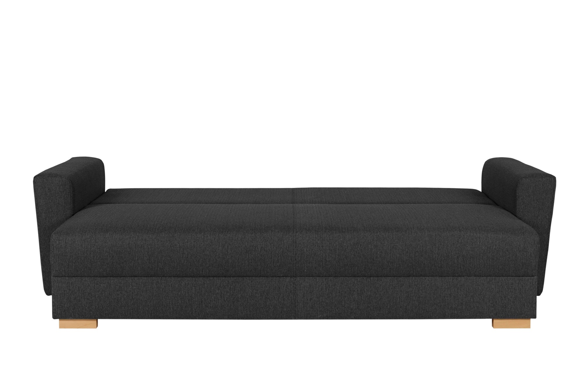 INOSIGN 3-Sitzer »MAGHERA Schlafsofa mit Bettkasten, in hochwertiger Verarbeitung«, mit Wellenunterfederung, Cord und Struktur-Bezug, B/H/T 230/92,5/79 cm