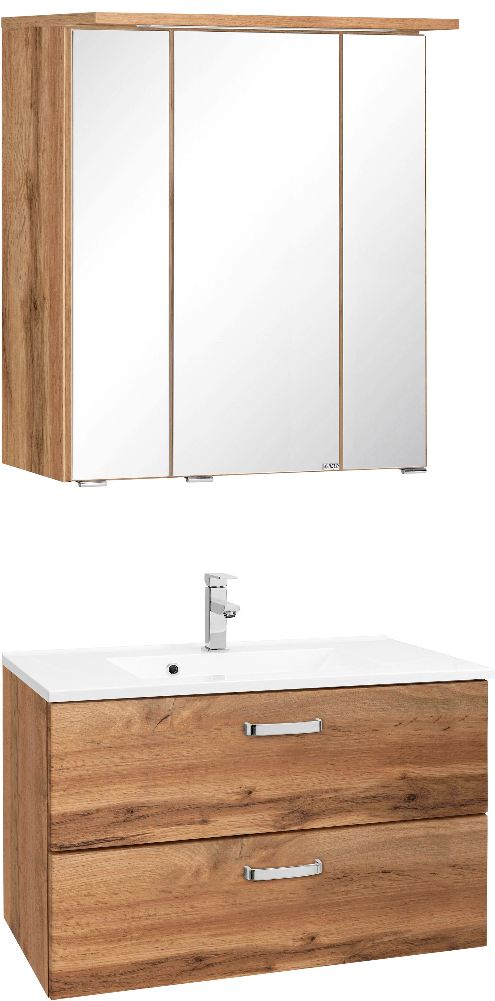 welltime Badmöbel-Set »Ravenna« 2 Stk. tlg. günstig online kaufen