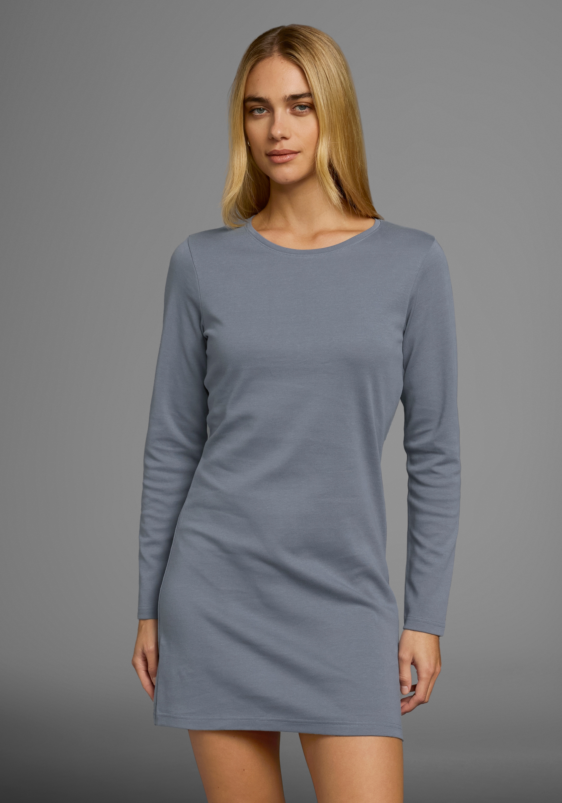 Flashlights Jerseykleid Packung, 2-er Pack, 2 tlg. figurbetonter Schnitt,  aus Interlock-Stoff,  langärmlig