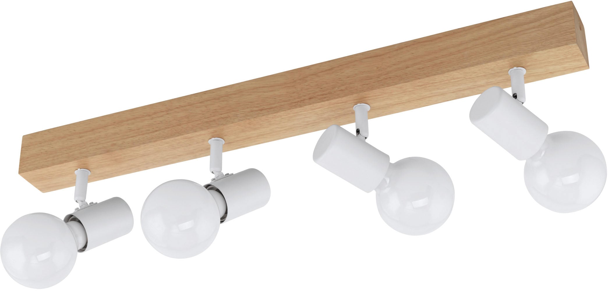 EGLO Deckenspot »TOWNSHEND 3«, 4 flammig, Leuchtmittel E27   Leuchtmittel w günstig online kaufen
