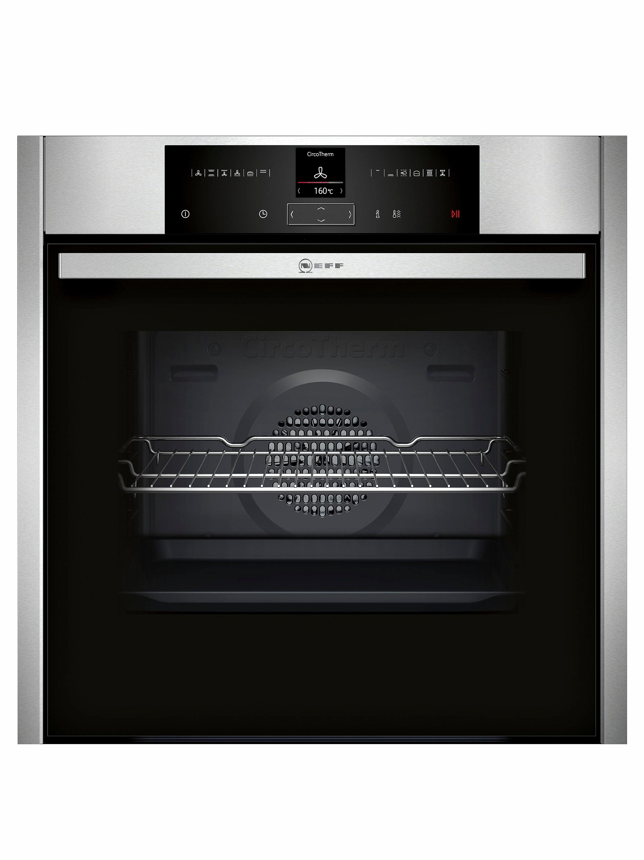 6. Bild von NEFF Pyrolyse Backofen N 70 »B25CR22N1«, mit Teleskopauszug nachrüstbar, Pyrolyse-Selbstreinigung, CircoTherm®-Heißluft