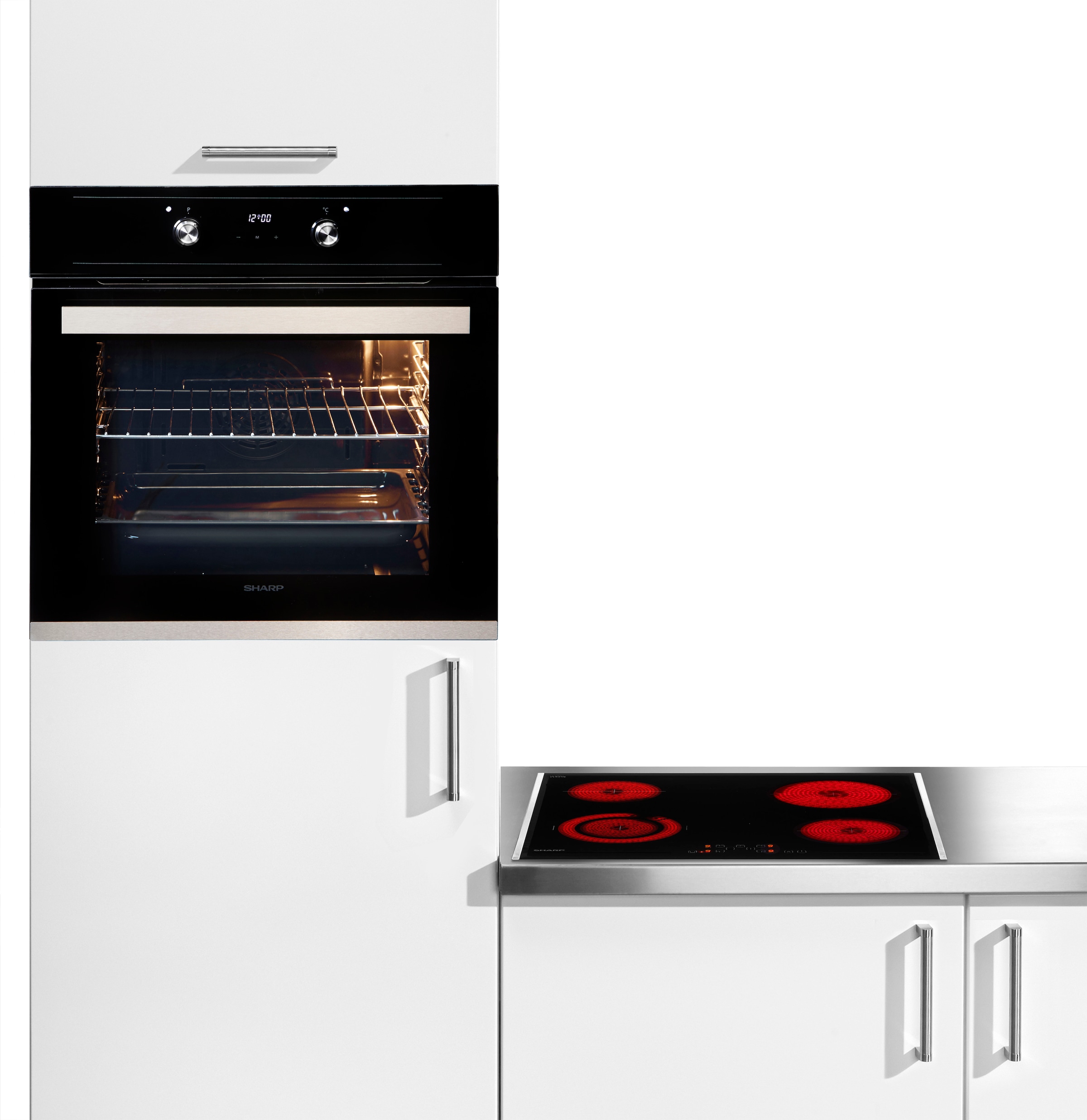 Sharp Backofen-Set »K-60D19BM1-EU«, mit Timerfunktion