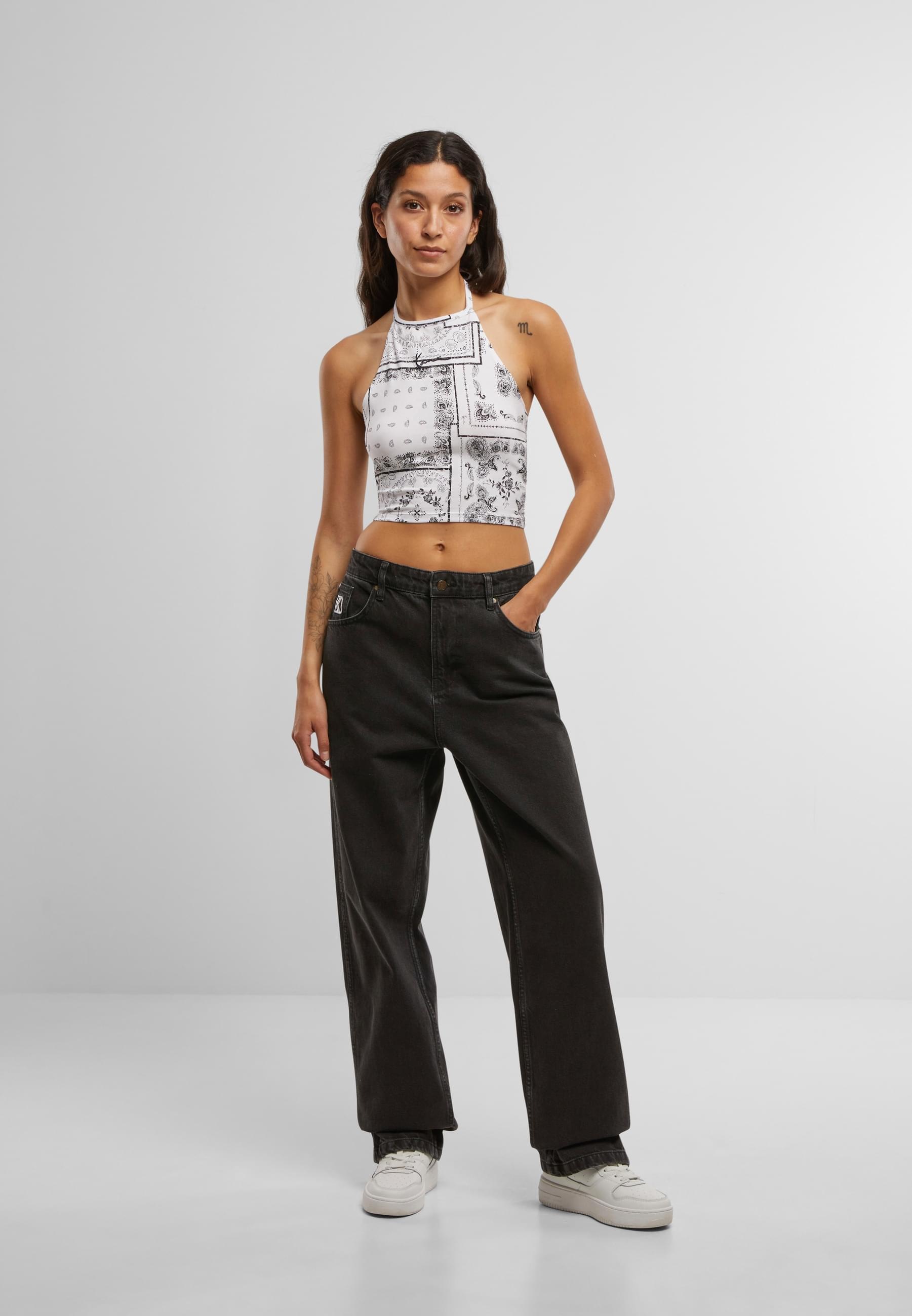 Karl Kani Muskelshirt »Karl Kani Signature Paisley Neckholder Top« 1 Stk.