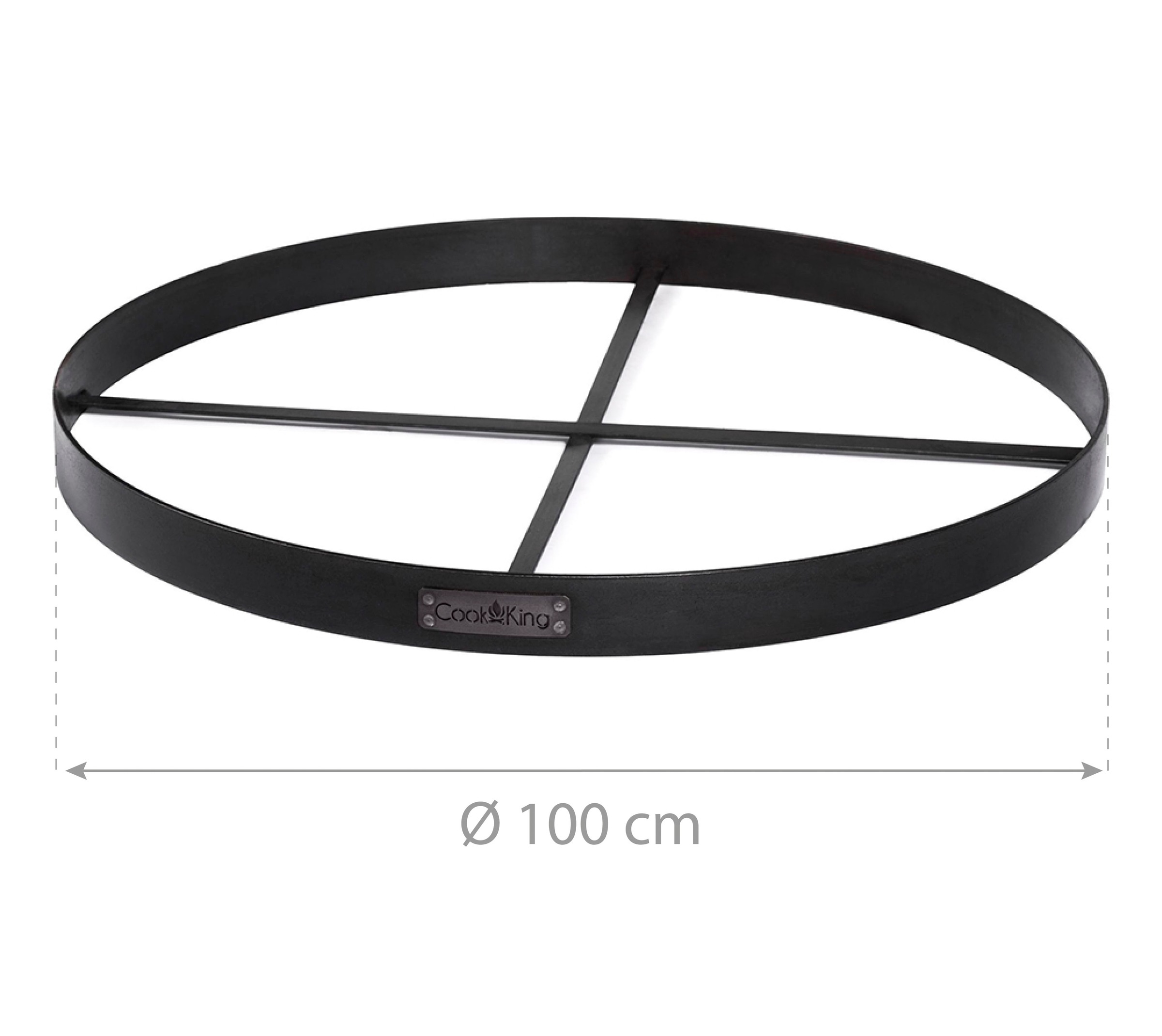 CookKing Bodenschutzplatte »Feuerschalenbasis 100«, Ø 100 cm
