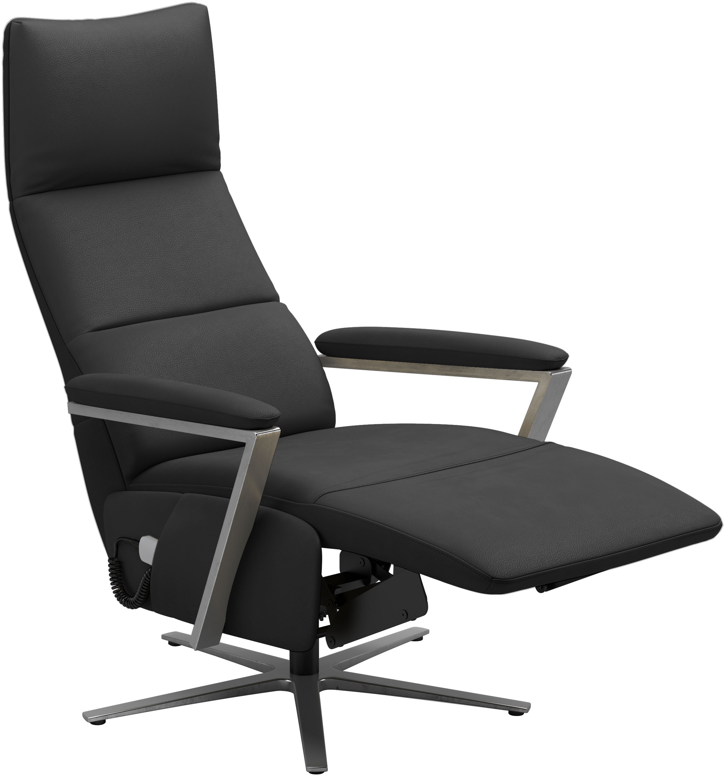 sit&more TV-Sessel »Vario Comfort, inkl. Kopfteilverstellung & 360 Grad Drehfunktion«, inkl. Herz-Waage-Funktion & 3 Motoren, Höhe der Armlehnen 62cm