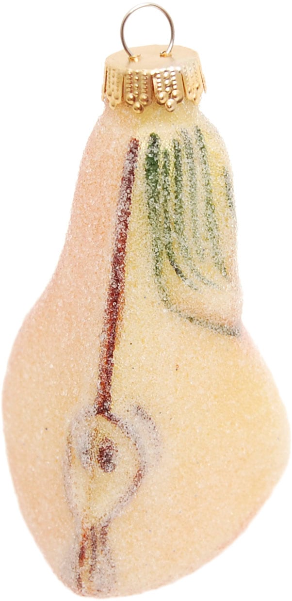 Krebs Glas Lauscha Christbaumschmuck »Glassortiment "Gezuckerte Früchte", 6 cm bis 8 cm«, (Set, 6 tlg.), Weihnachtsdeko, Weihnachtsbaumkugel, Christbaumkugeln aus Glas