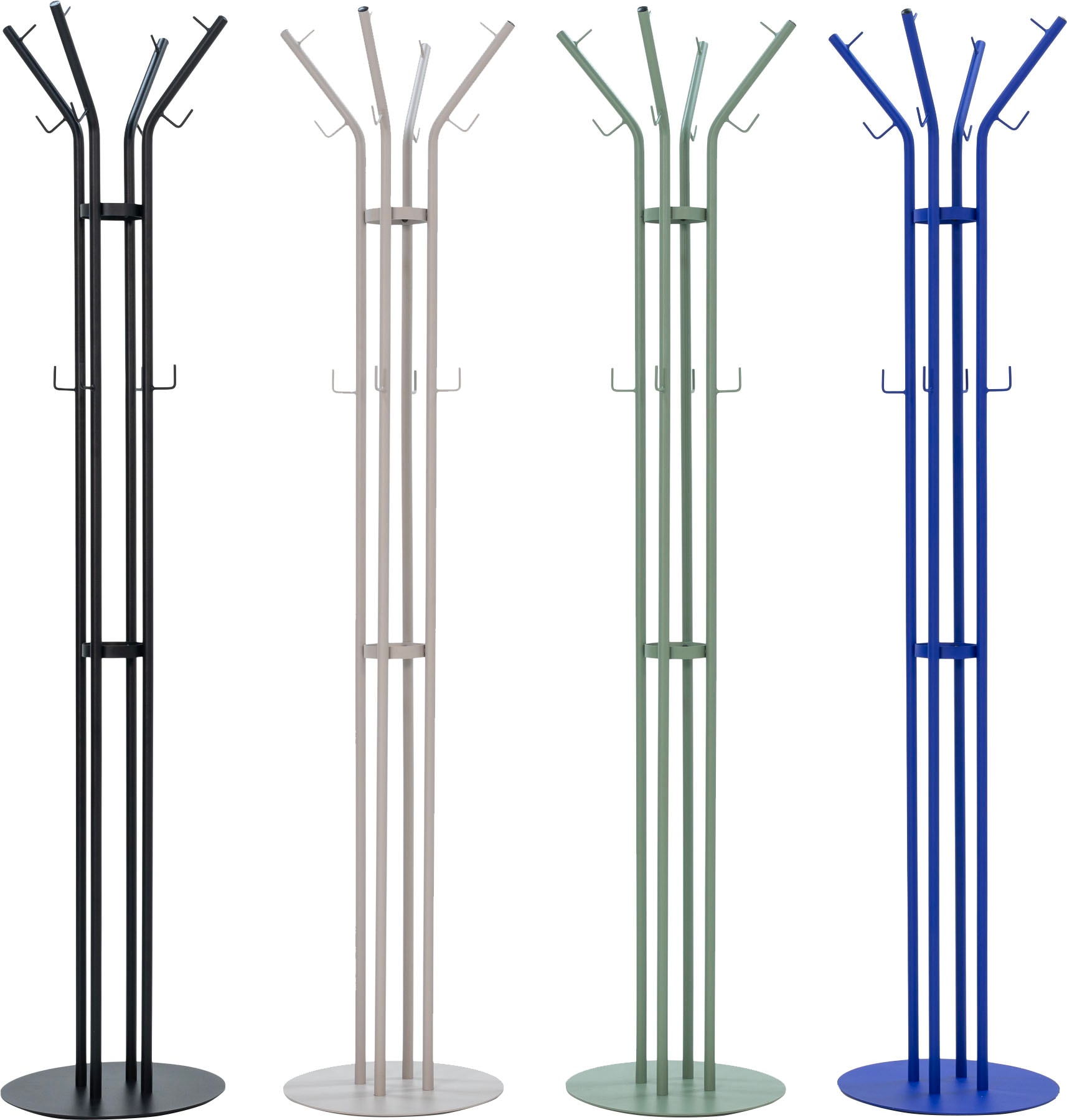 SPINDER DESIGN Garderobenständer »CHARLY freistehende Garderobe« Dusty Green