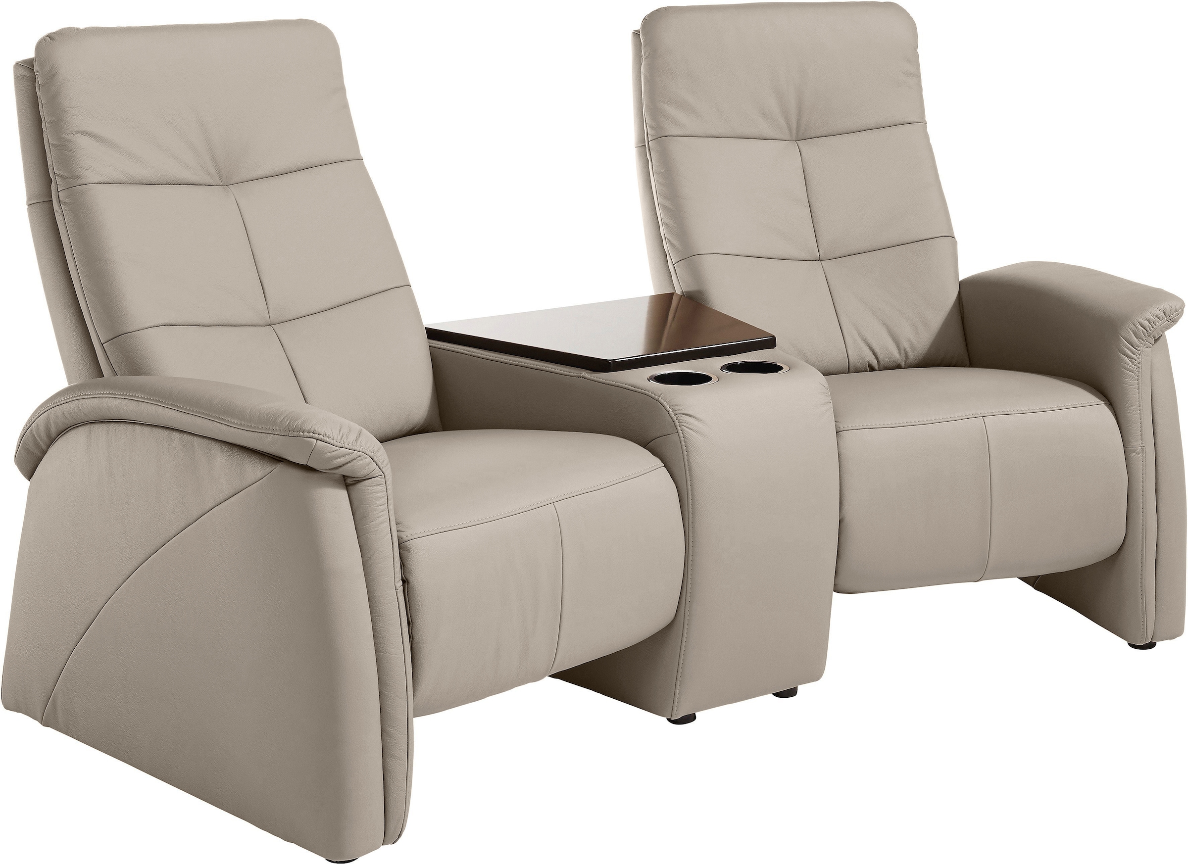 exxpo - sofa fashion 2-Sitzer »Tivoli, Kinosofa, bequem,«, mit Relaxfunktion, integrierter Tischablage und Stauraumfach
