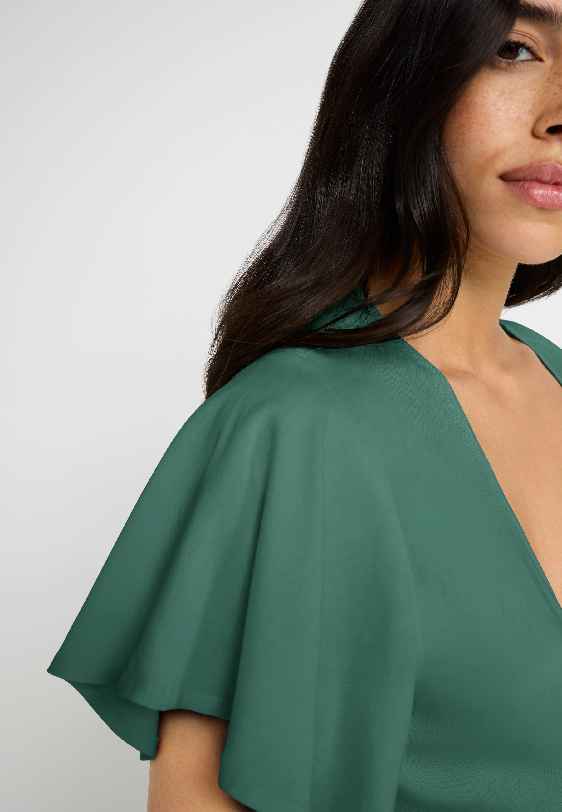LSCN by LASCANA Kurzoverall, aus gewebter Viskose