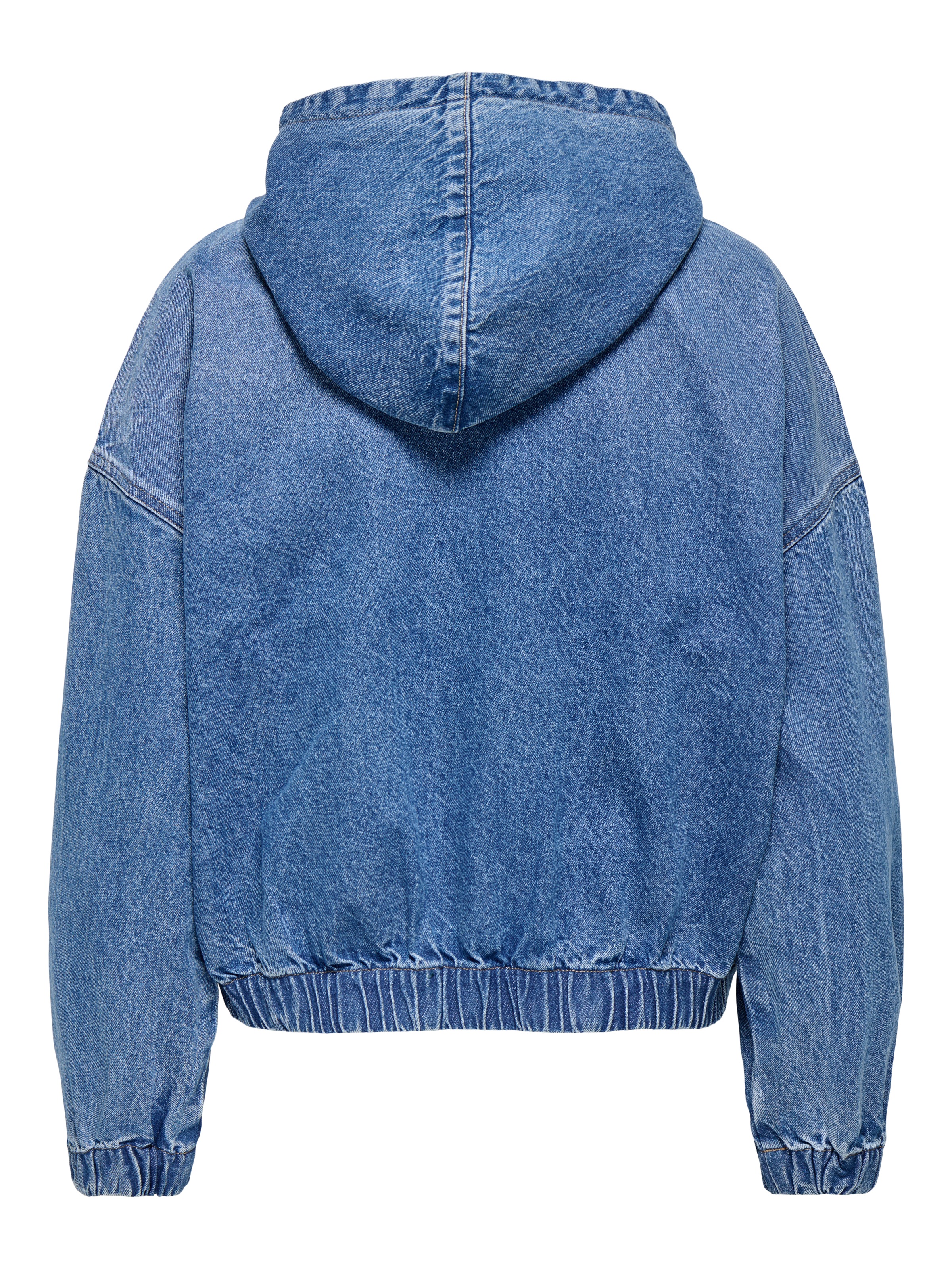 ONLY Jeansjacke »ONLKENZIE L/S DNM JACKET AKM«, mit Kapuze