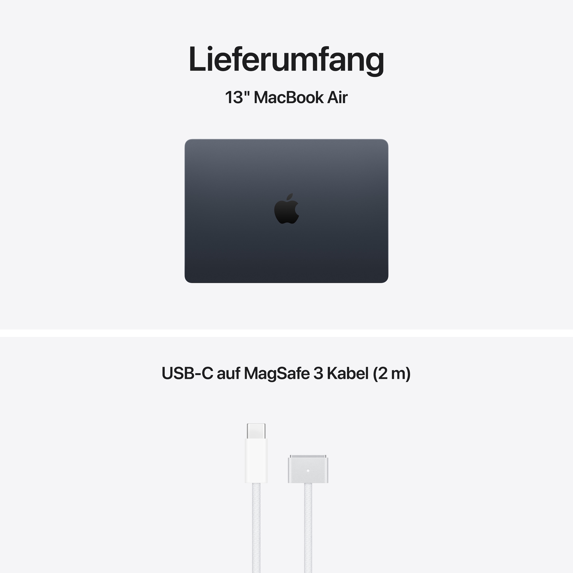 Apple Notebook »MacBook Air 13" CTO« 34,46 cm / 13,6 ″ Apple M5 10-Core GPU 512 GB SSD